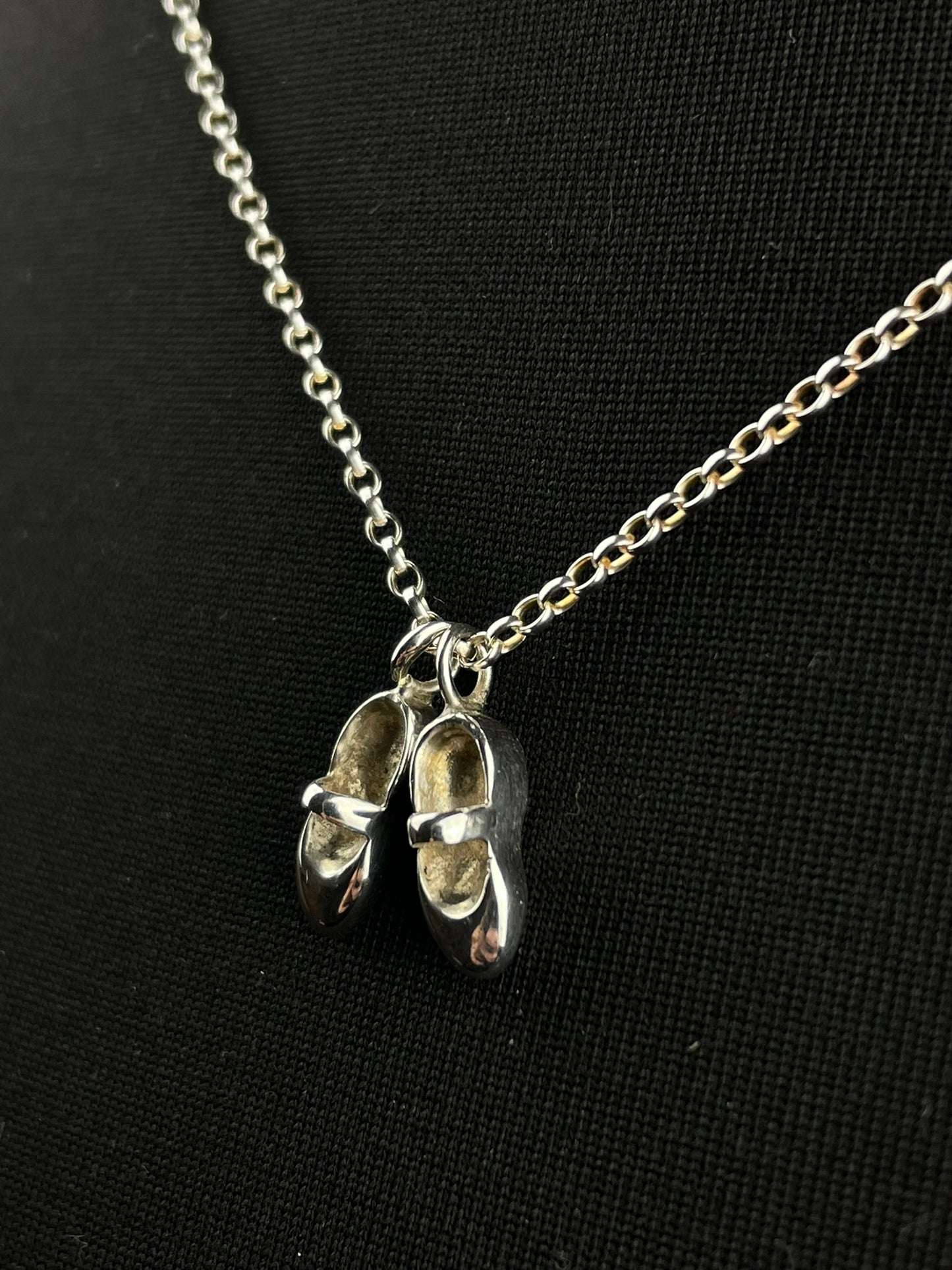 Silver Baby Ballet Shoes image 14