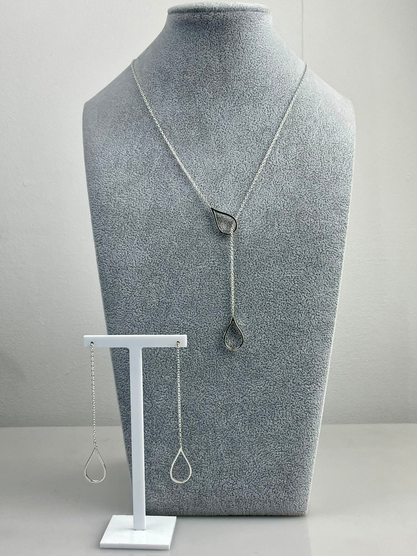 Rain Drop Chain Earrings image 8