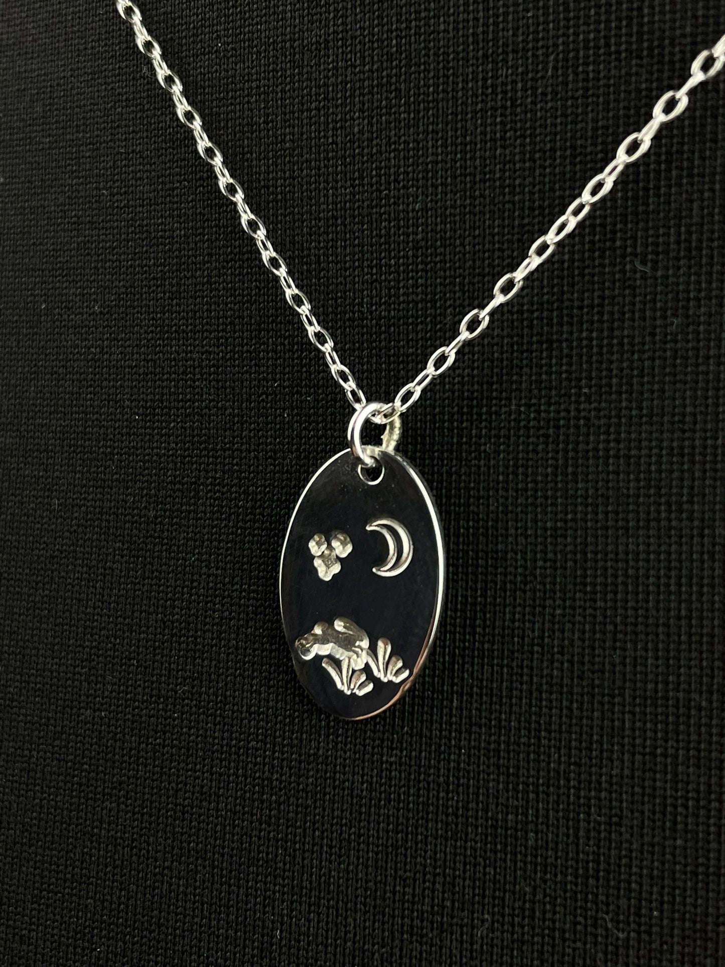 Love you to the Moon Talisman Necklace image 2