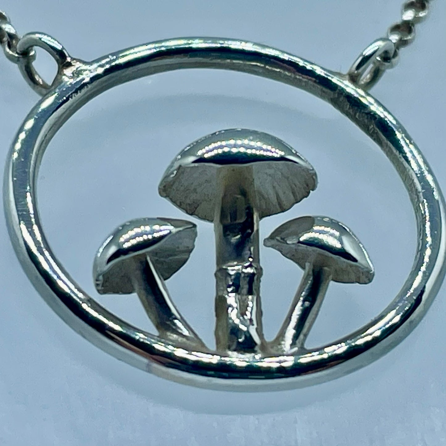 Three Mushroom Necklace image 7