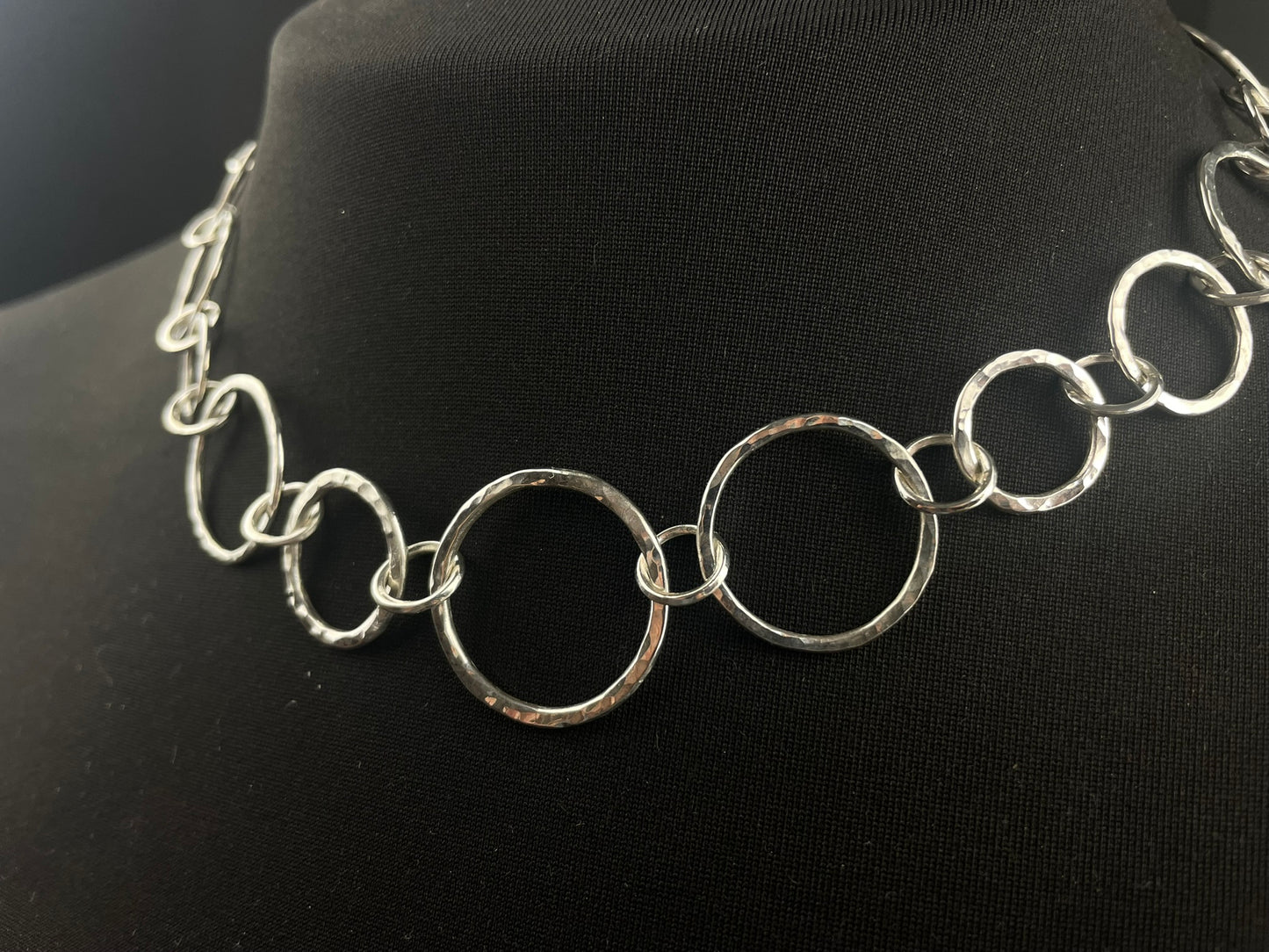 The Ultimate Hammered Ring Necklace!