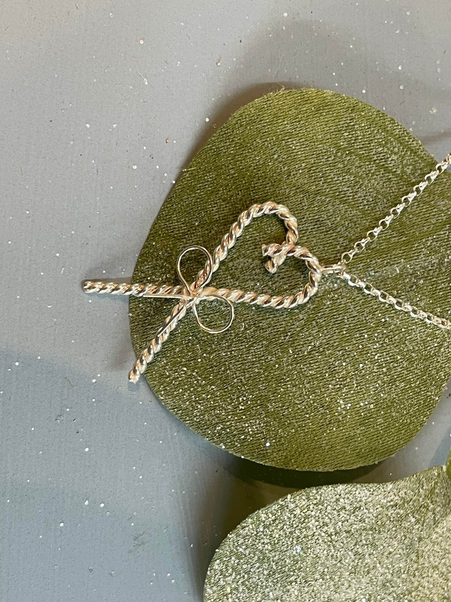 The Candy Cane Heart Necklace image 5