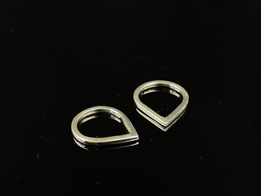 Rain Drop Stacking Ring Set image 0