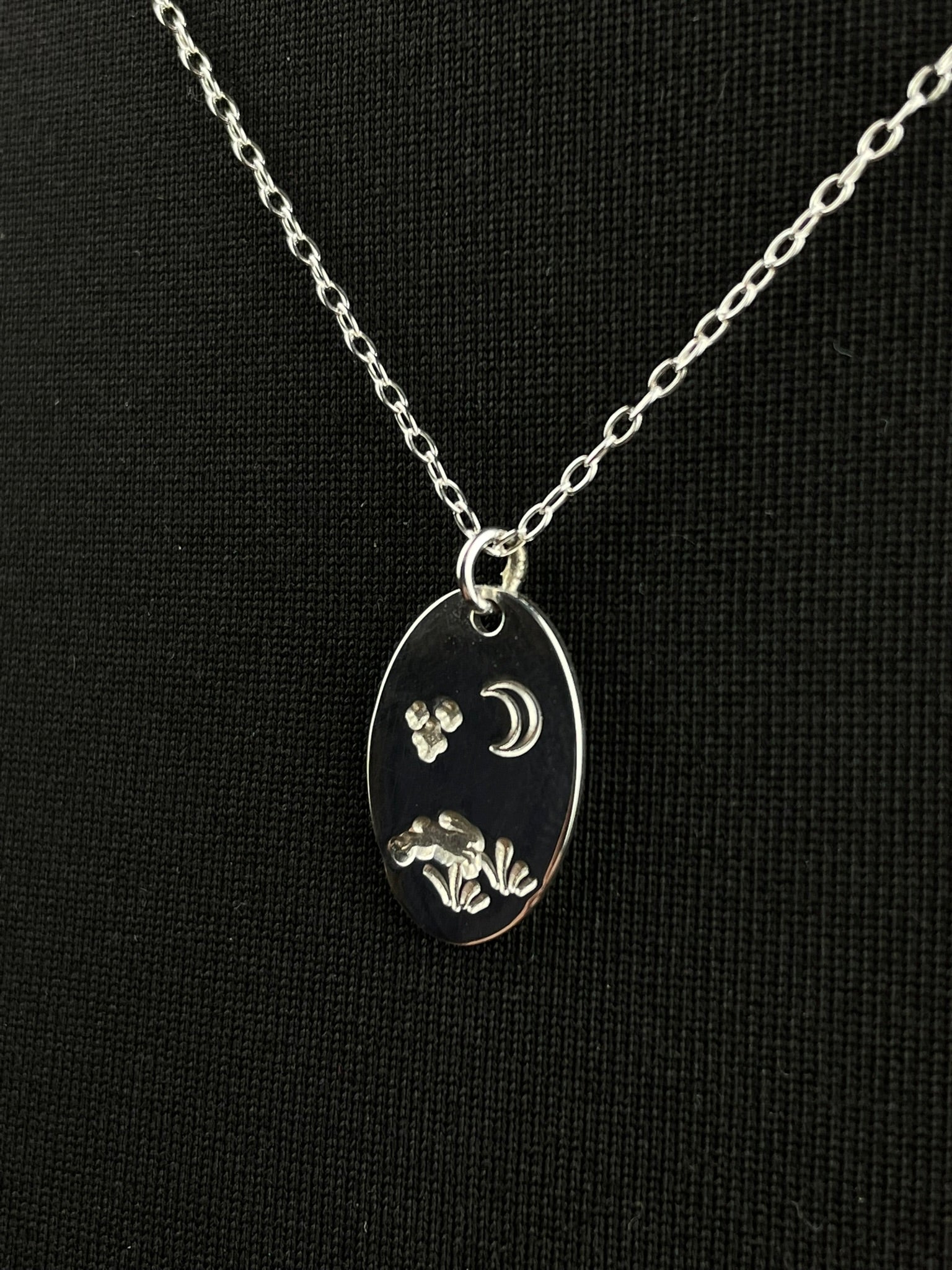 Love you to the Moon Talisman Necklace image 2