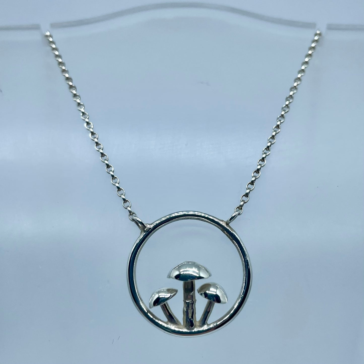 Three Mushroom Necklace image 6