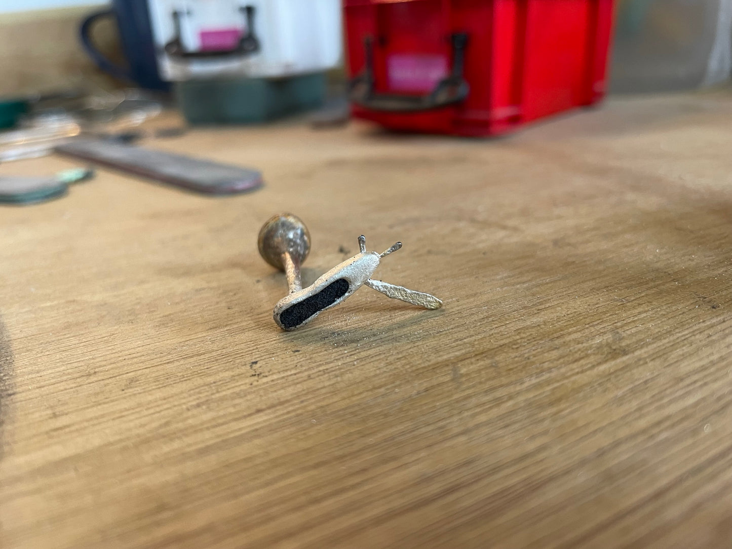 Silver Baby Ballet Shoes image 11