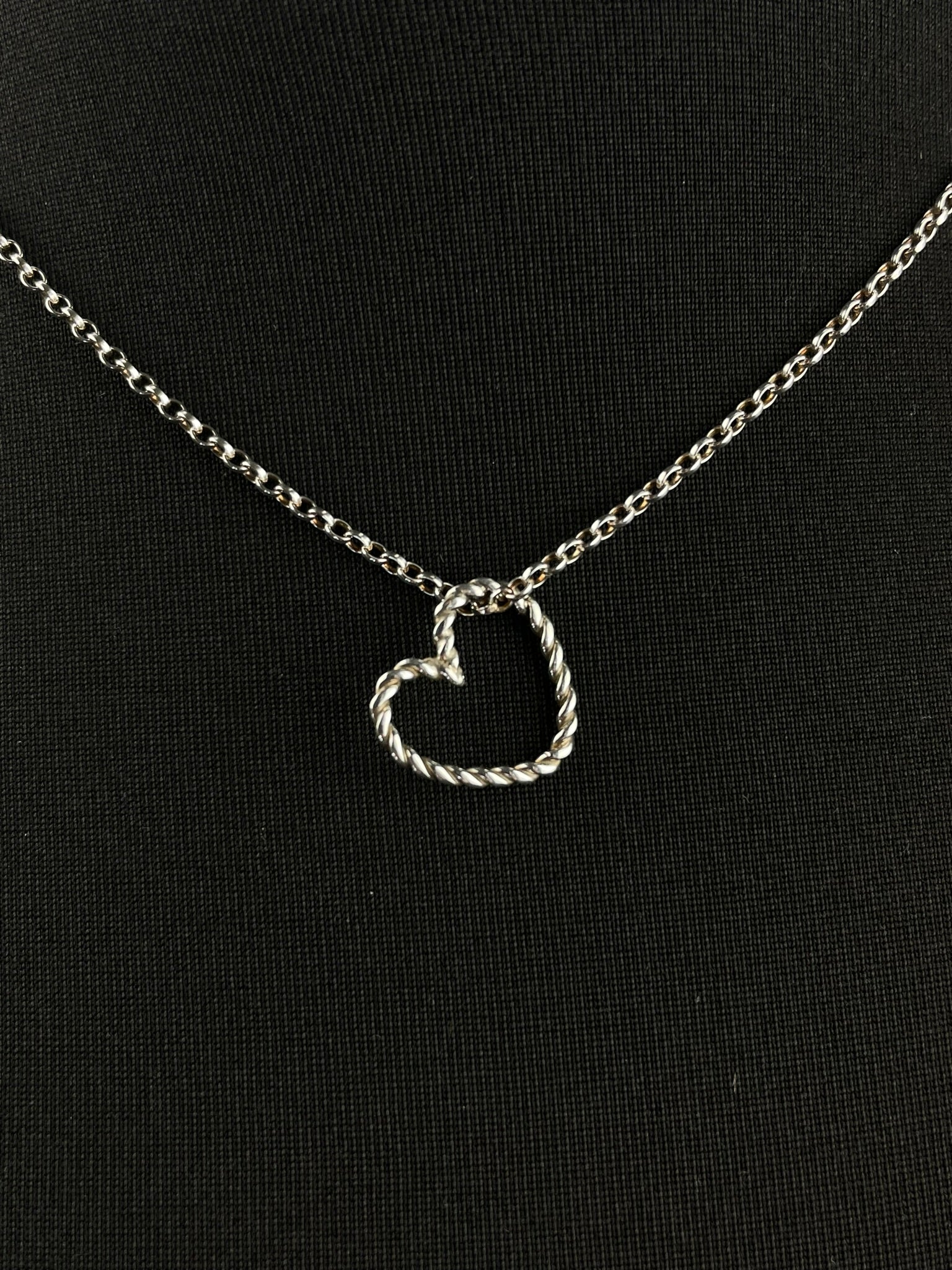 Twisted Heart Necklace image 0