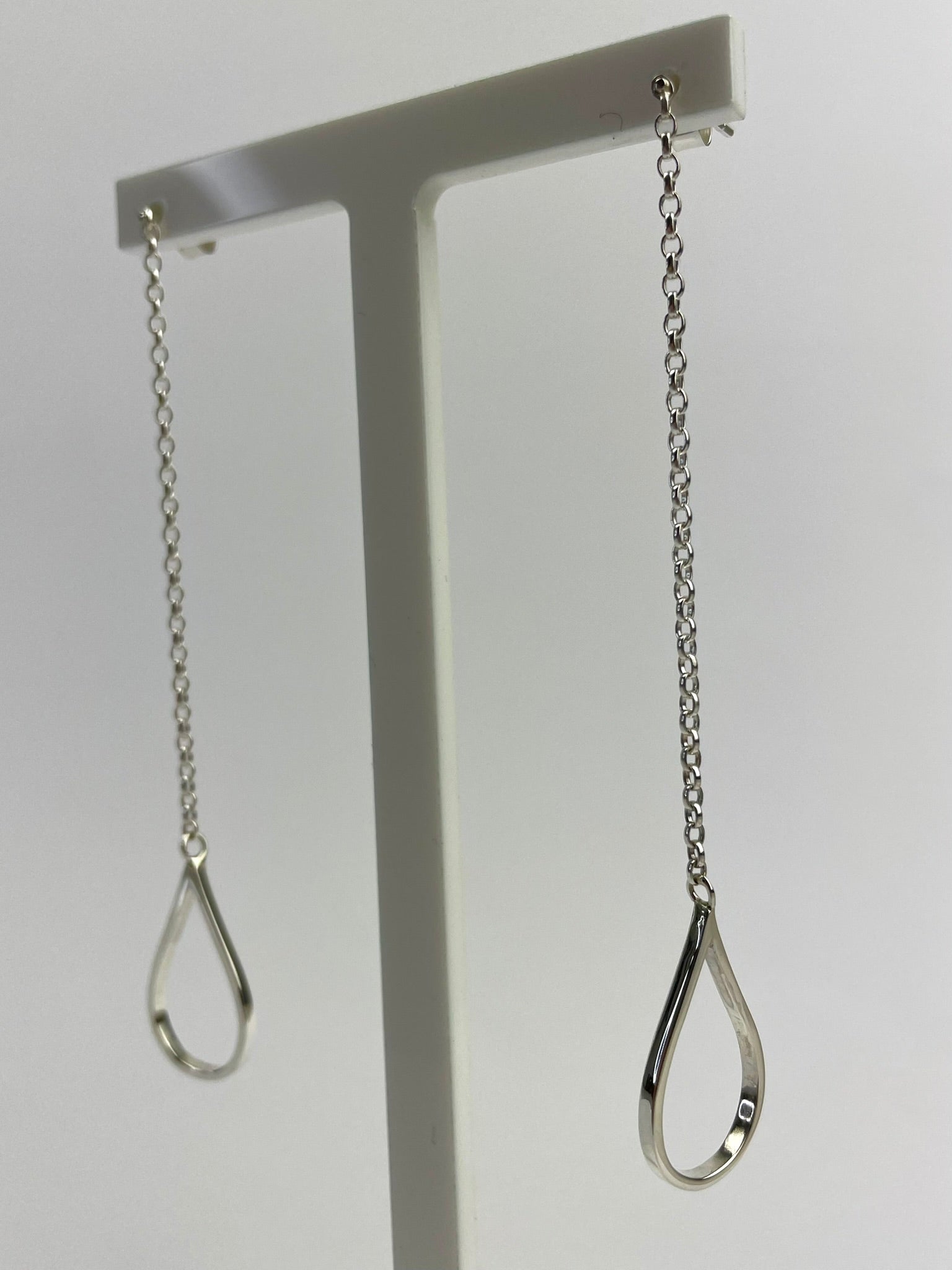 Rain Drop Chain Earrings image 6