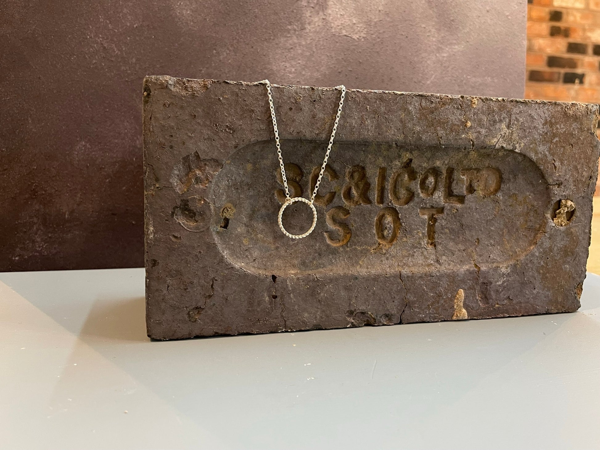 Rope Circle Necklace image 9