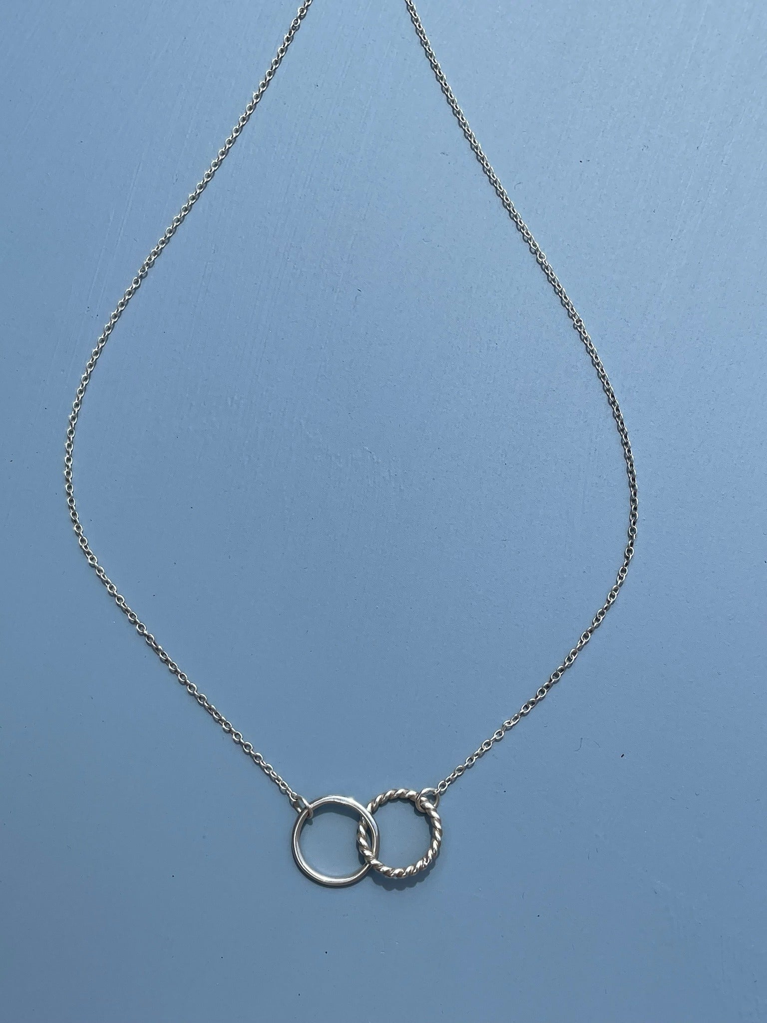 Rope and Circle Necklace image 5