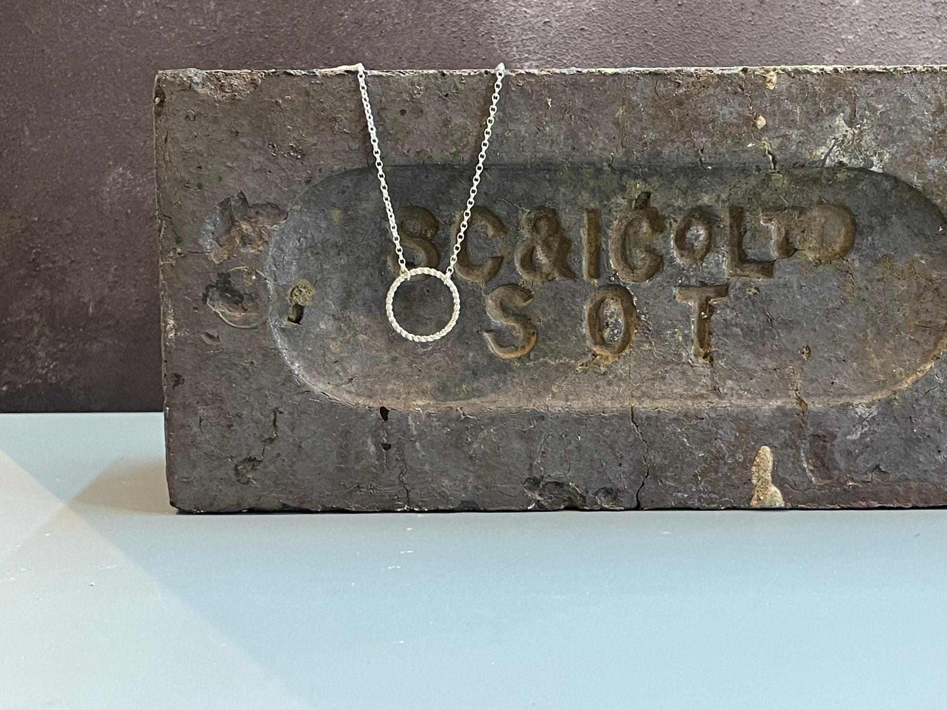 Rope Circle Necklace image 8