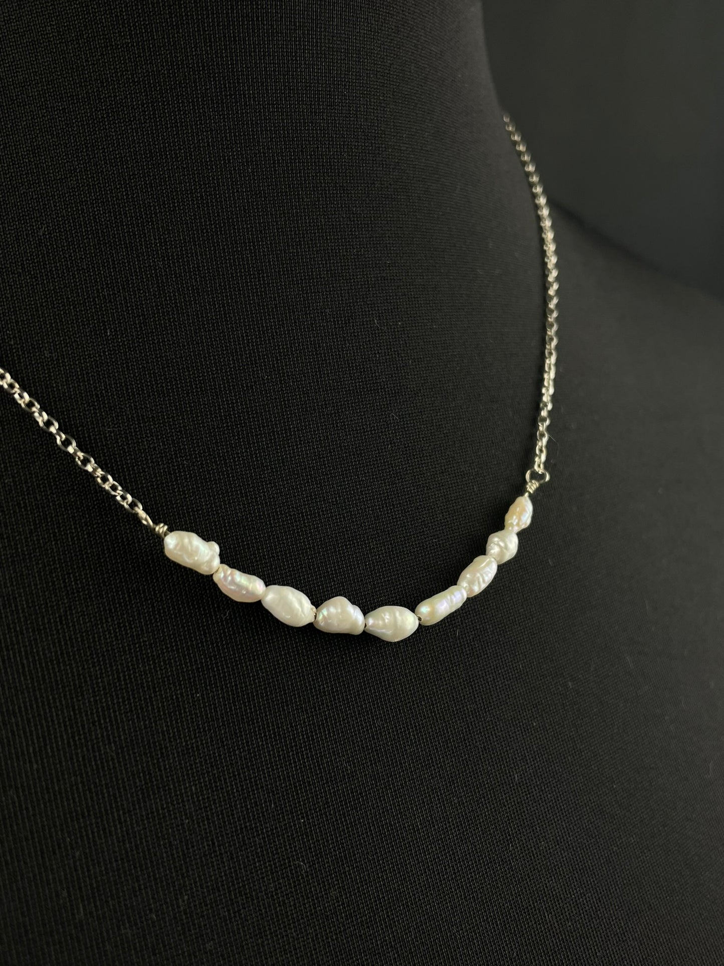 Rice Crispy Line Neclace image 0