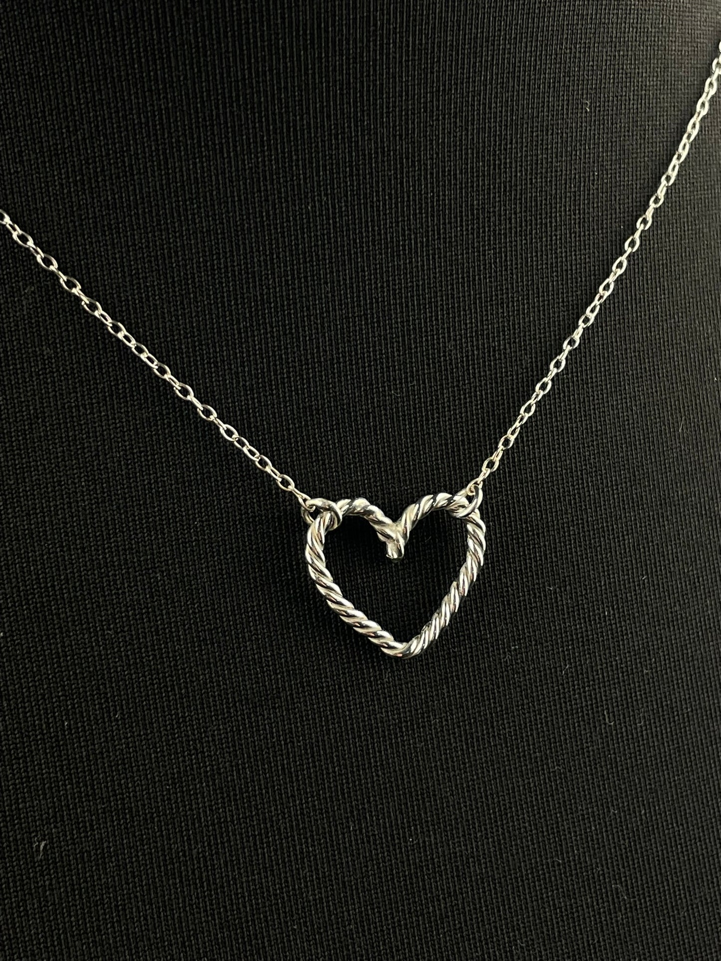 Twisted Heart Necklace image 1
