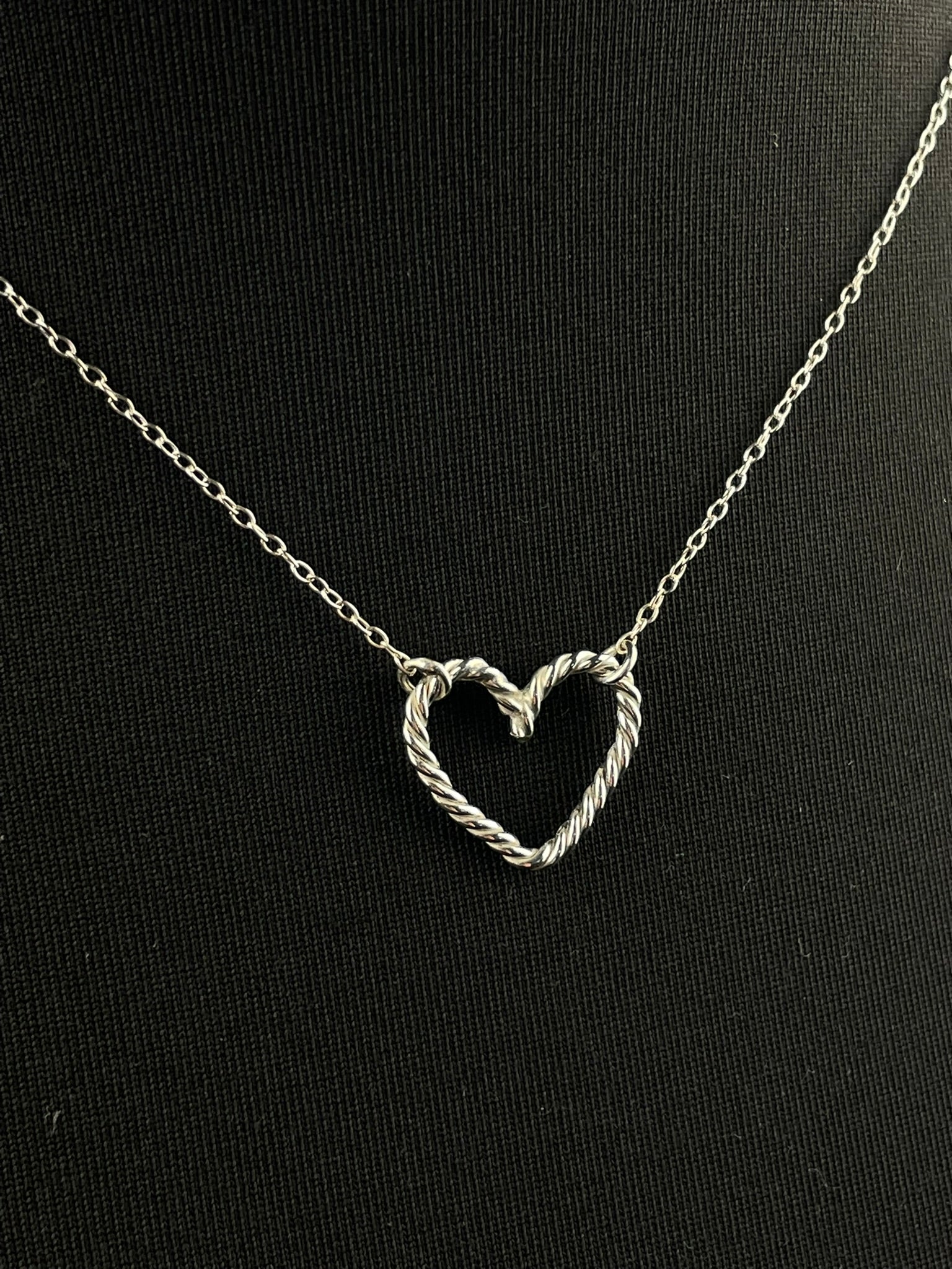 Twisted Heart Necklace image 1