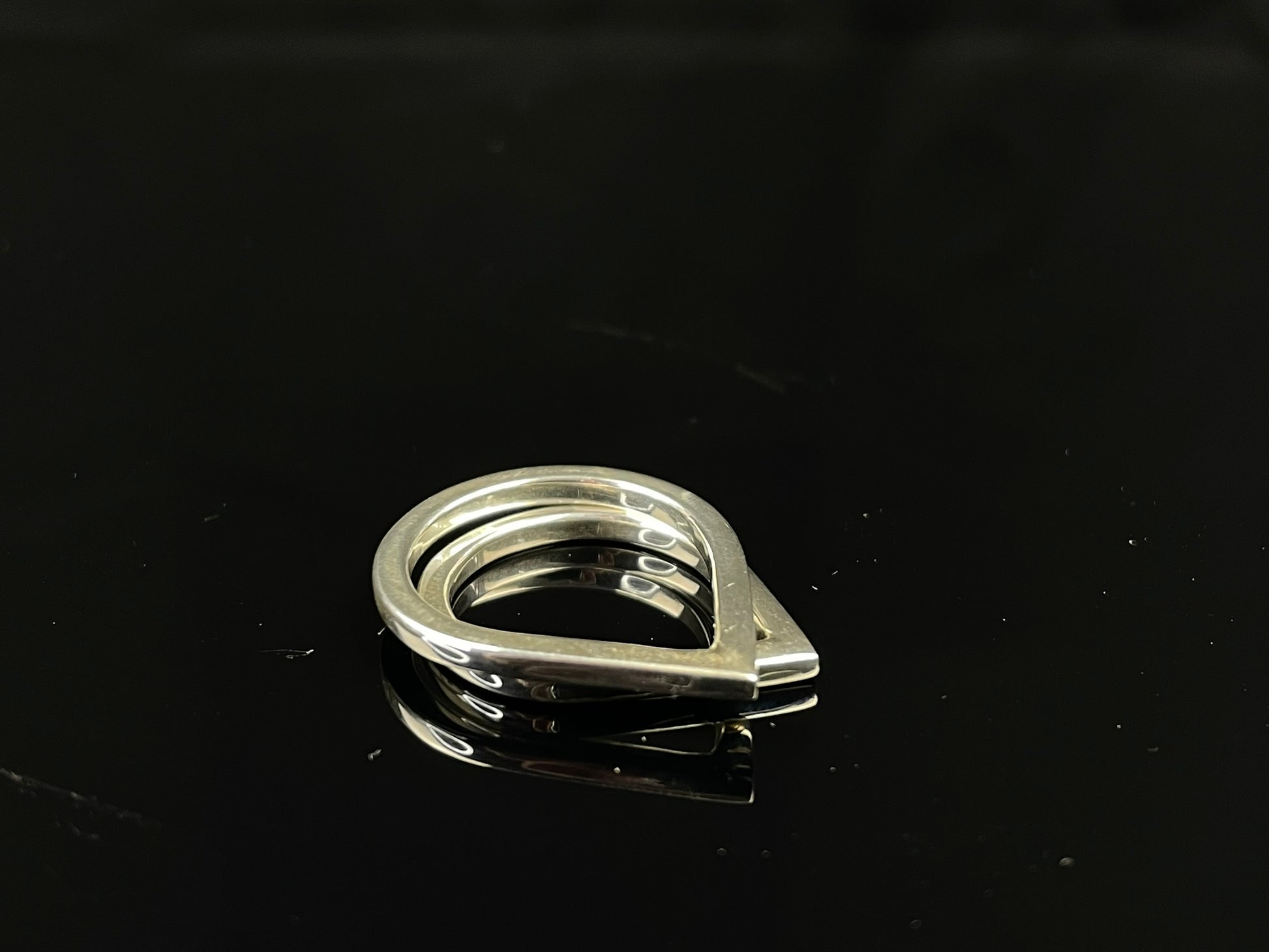 Rain Drop Stacking Ring Set image 2
