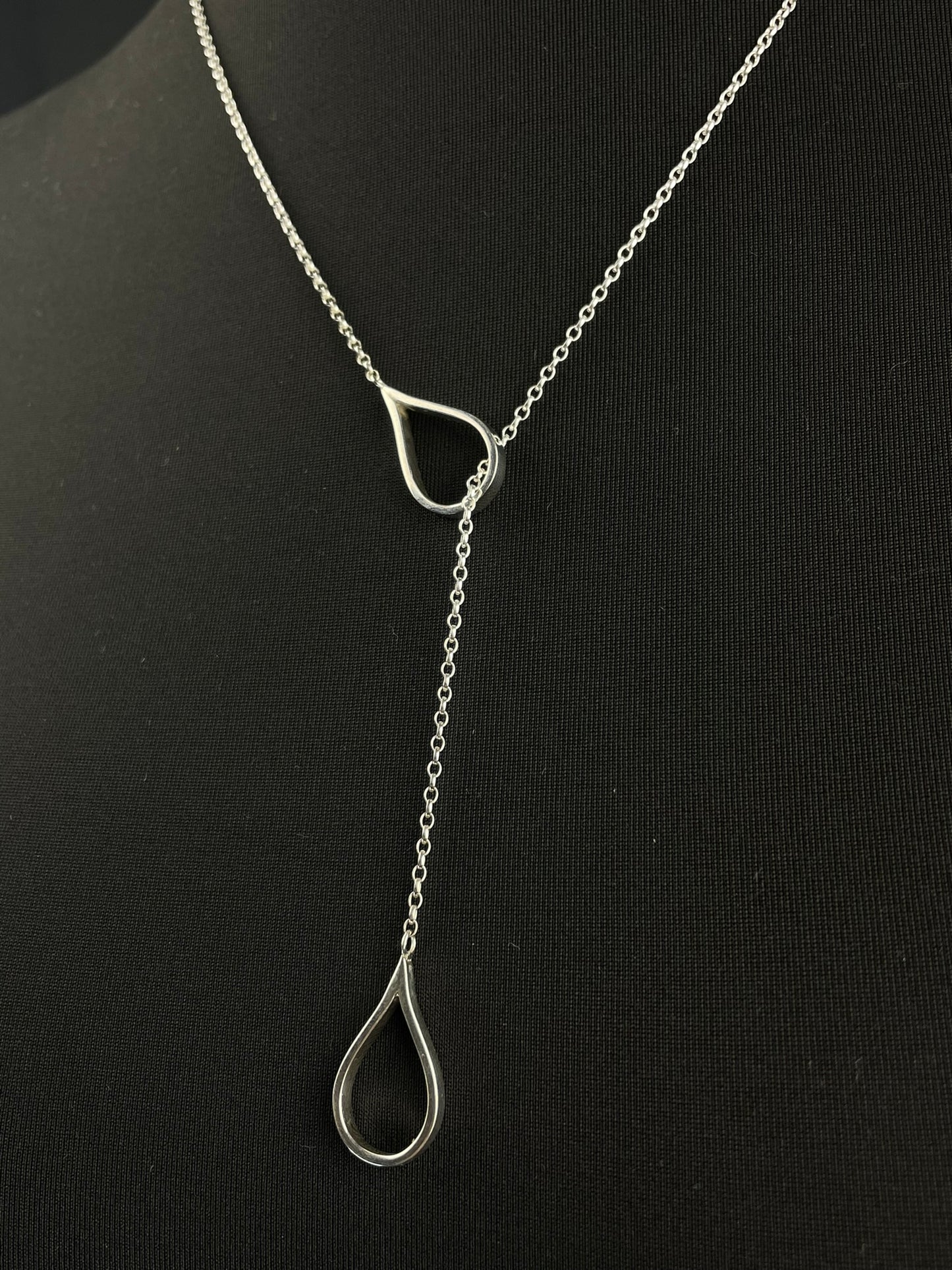Droplet Lariat necklace image 2