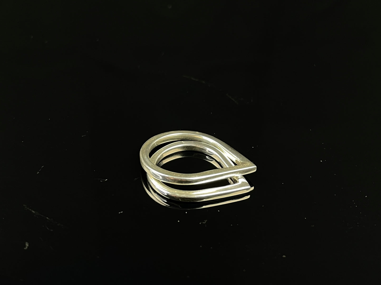 Rain Drop Stacking Ring Set image 1