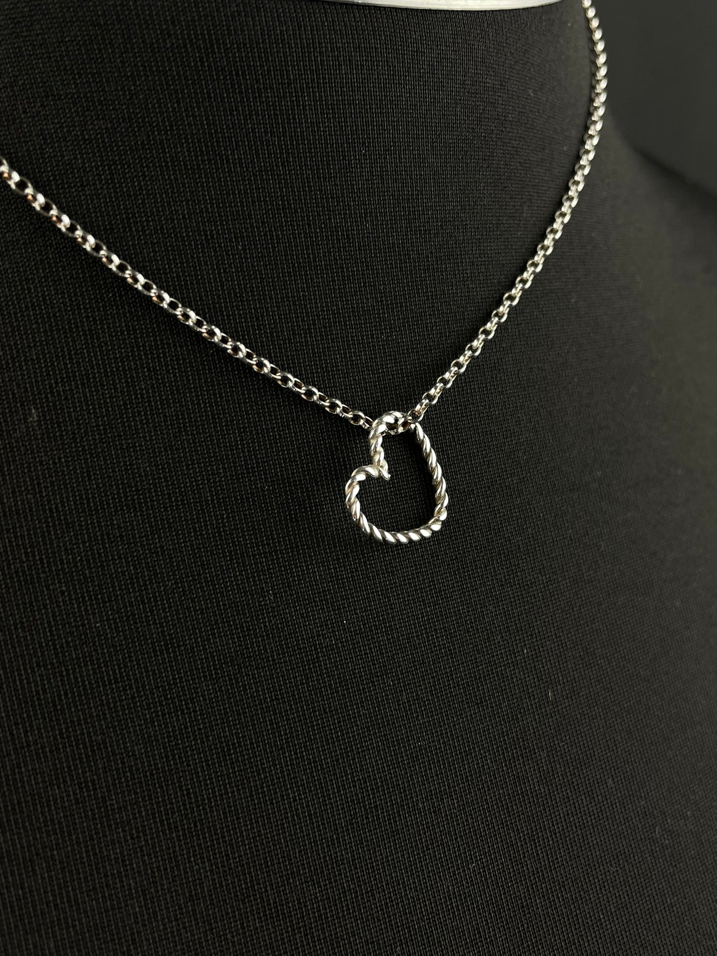 Twisted Heart Necklace image 2