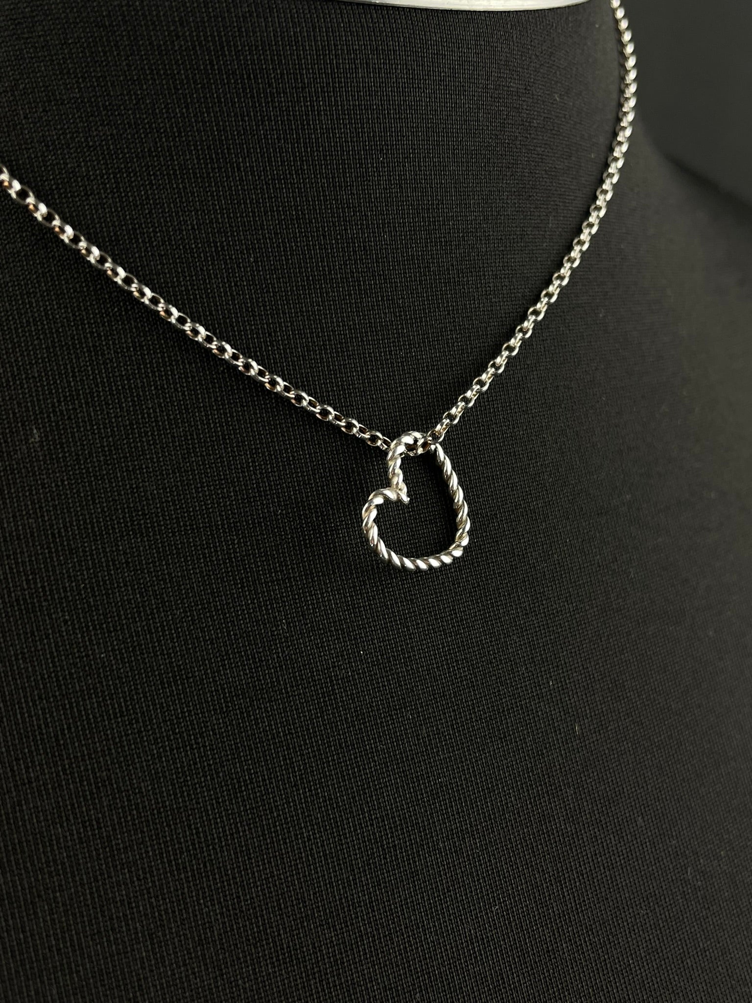 Twisted Heart Necklace image 2