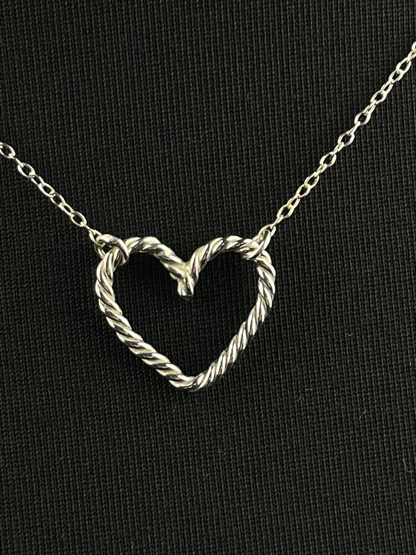 Twisted Heart Necklace image 0