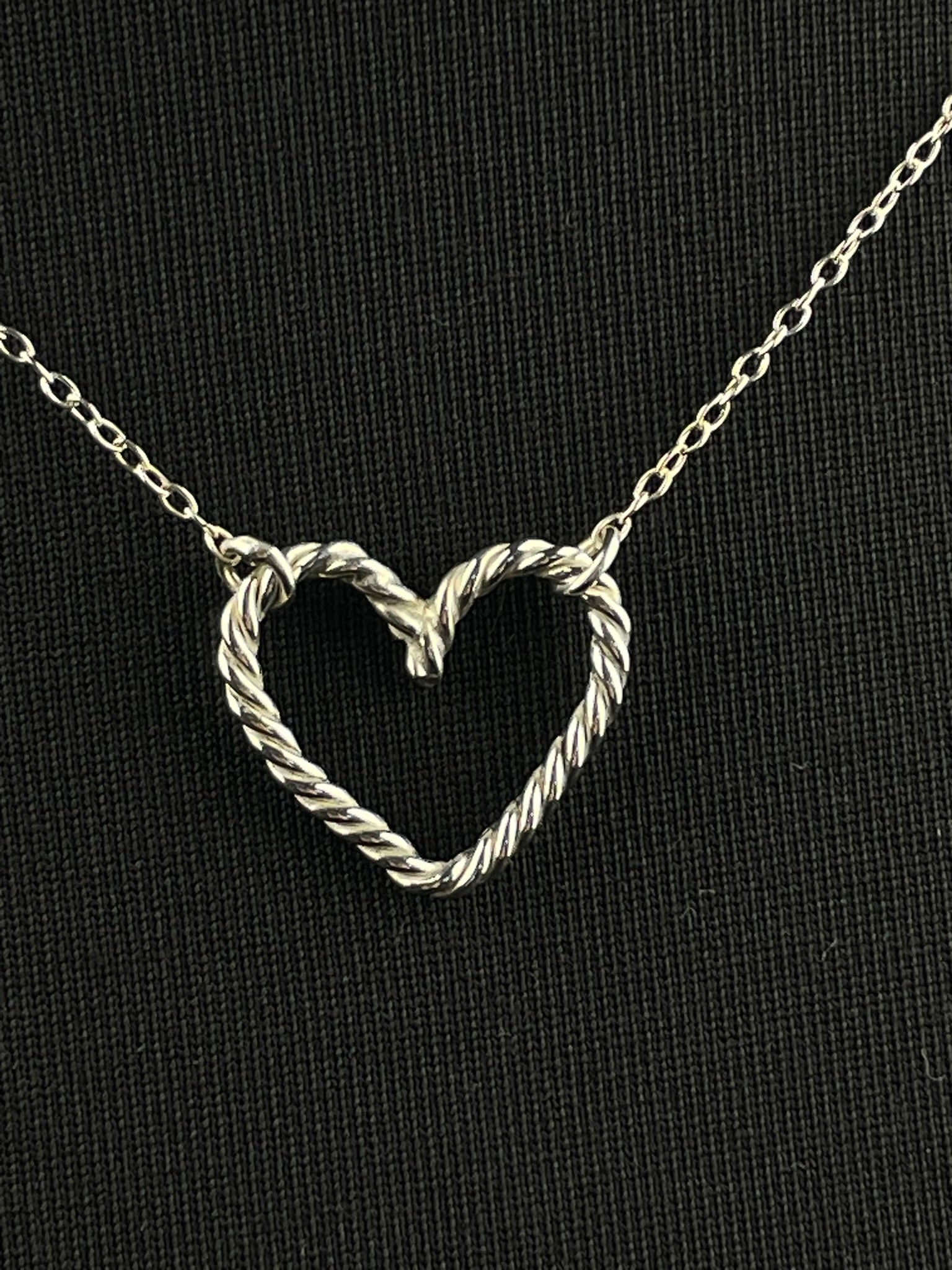 Twisted Heart Necklace image 0