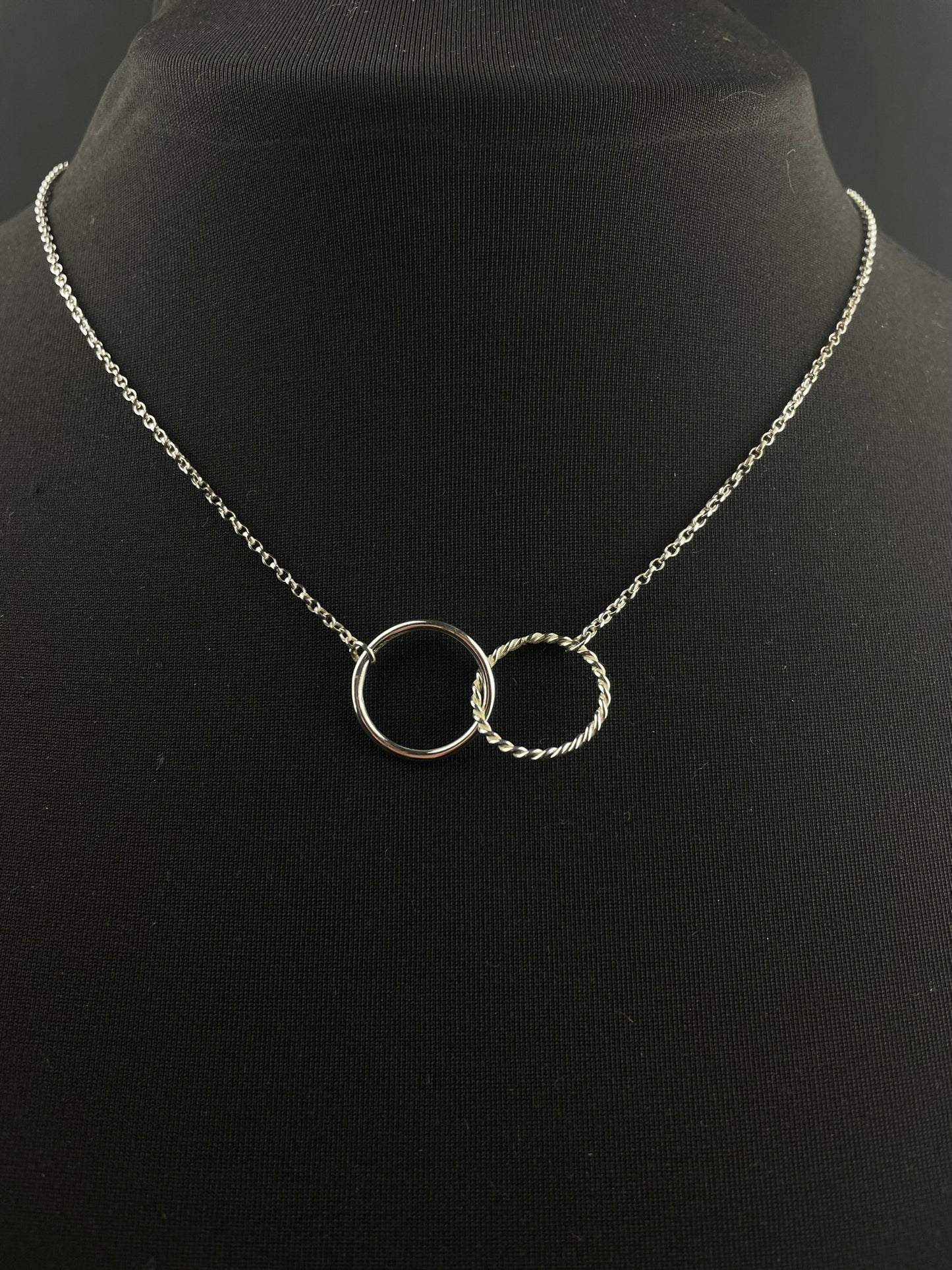 Rope and Circle Necklace image 1