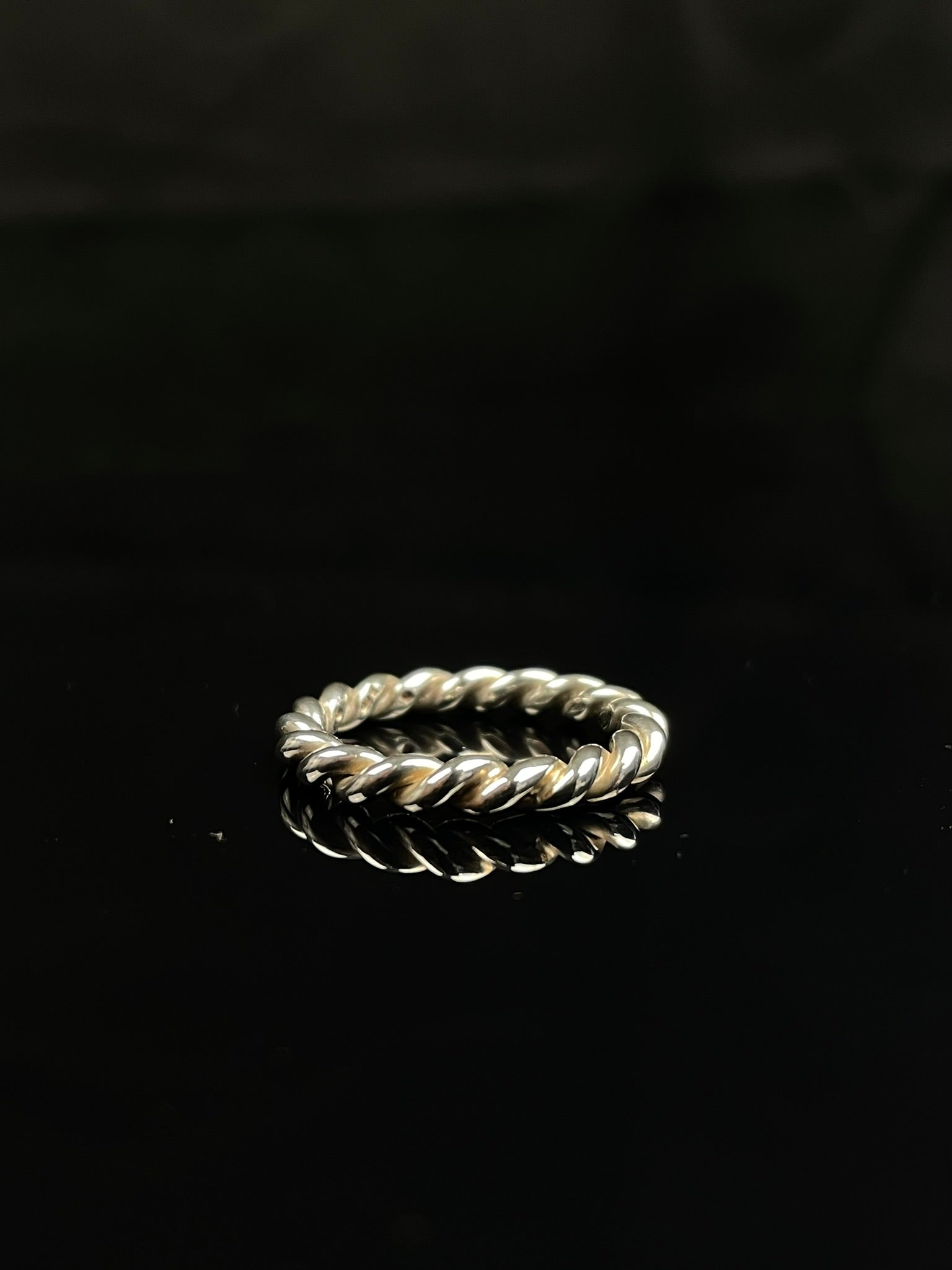 Chunky Twisted Ring image 2