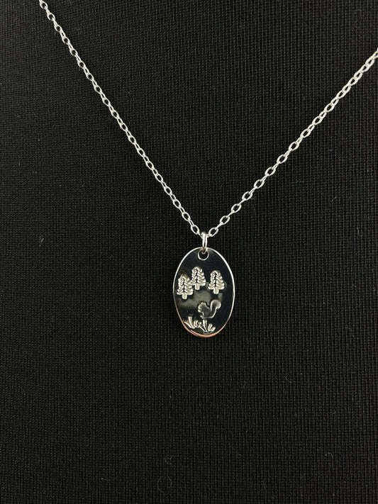 Squirrel Talisman Necklace image 0