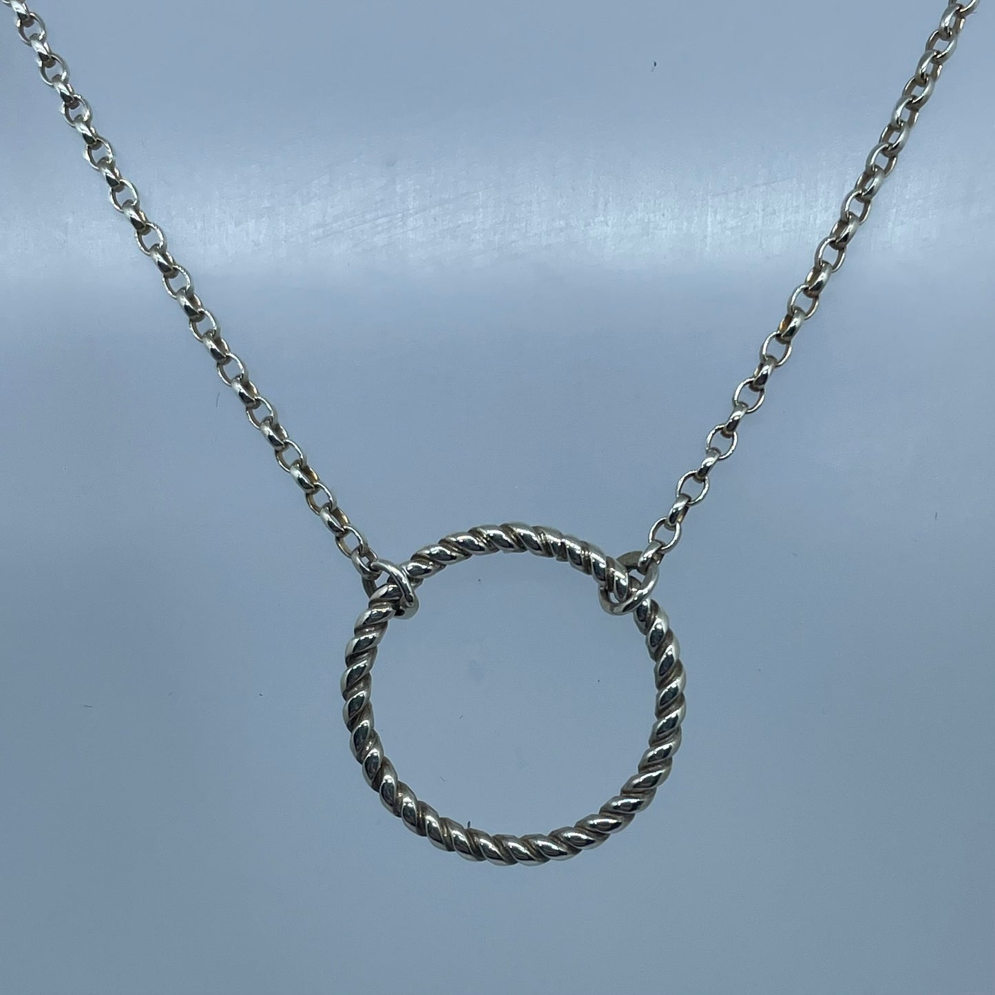 Rope Circle Necklace image 2