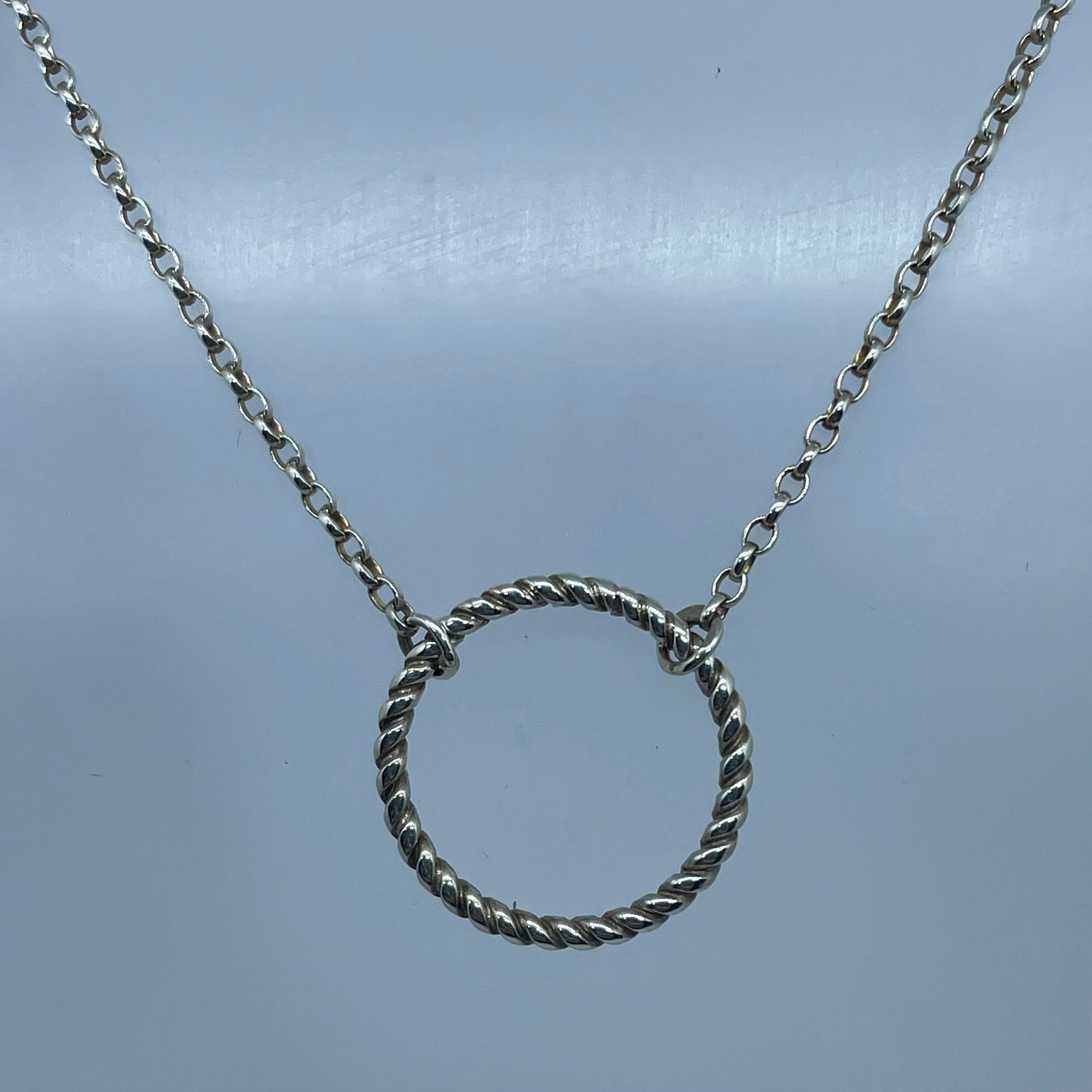 Rope Circle Necklace image 2