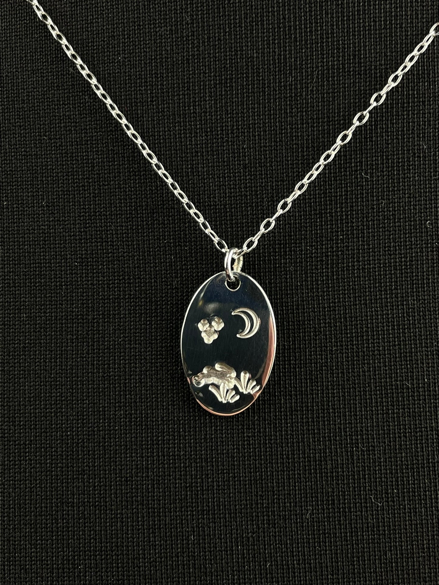 Love you to the Moon Talisman Necklace image 0