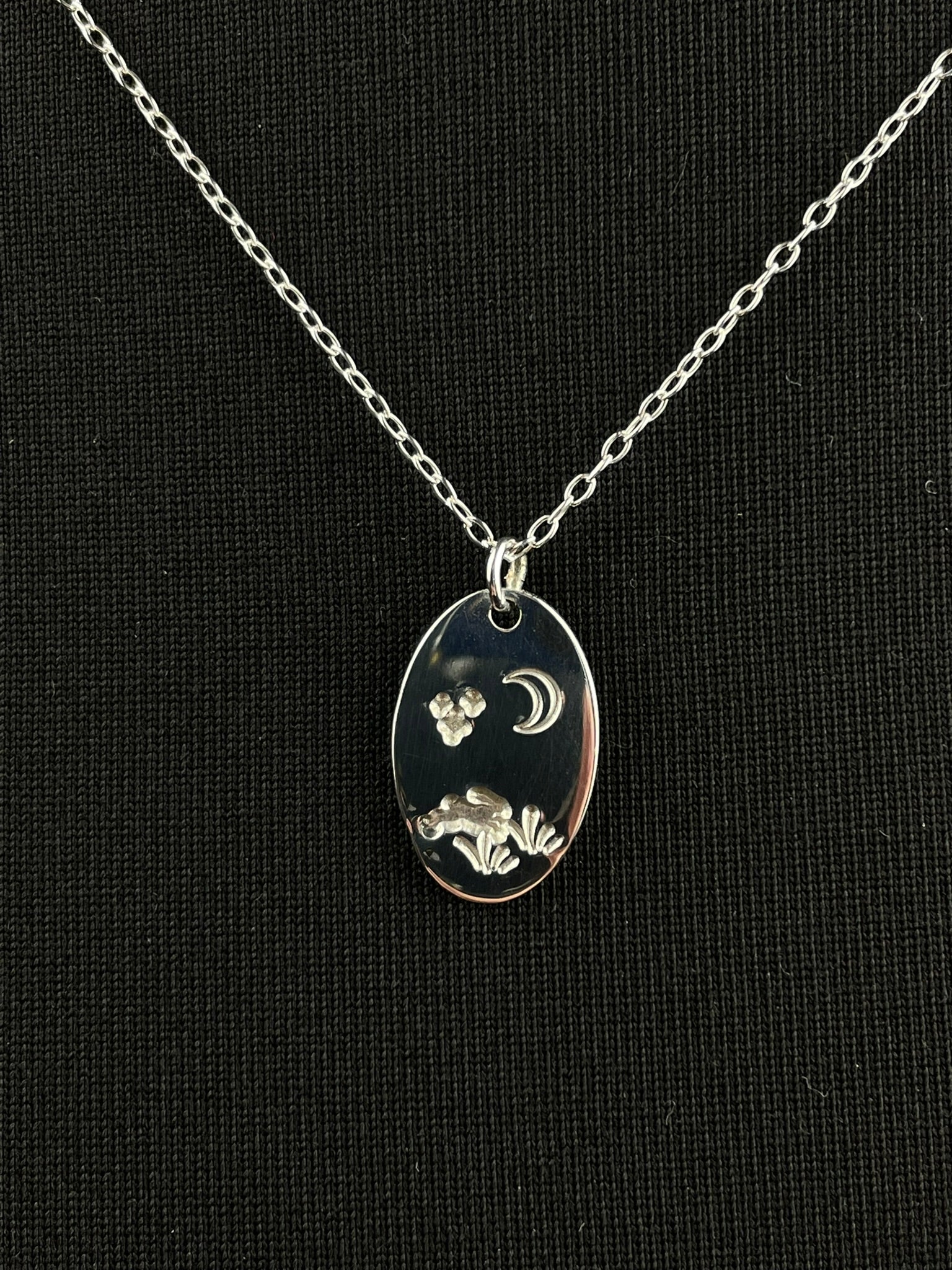 Love you to the Moon Talisman Necklace image 0