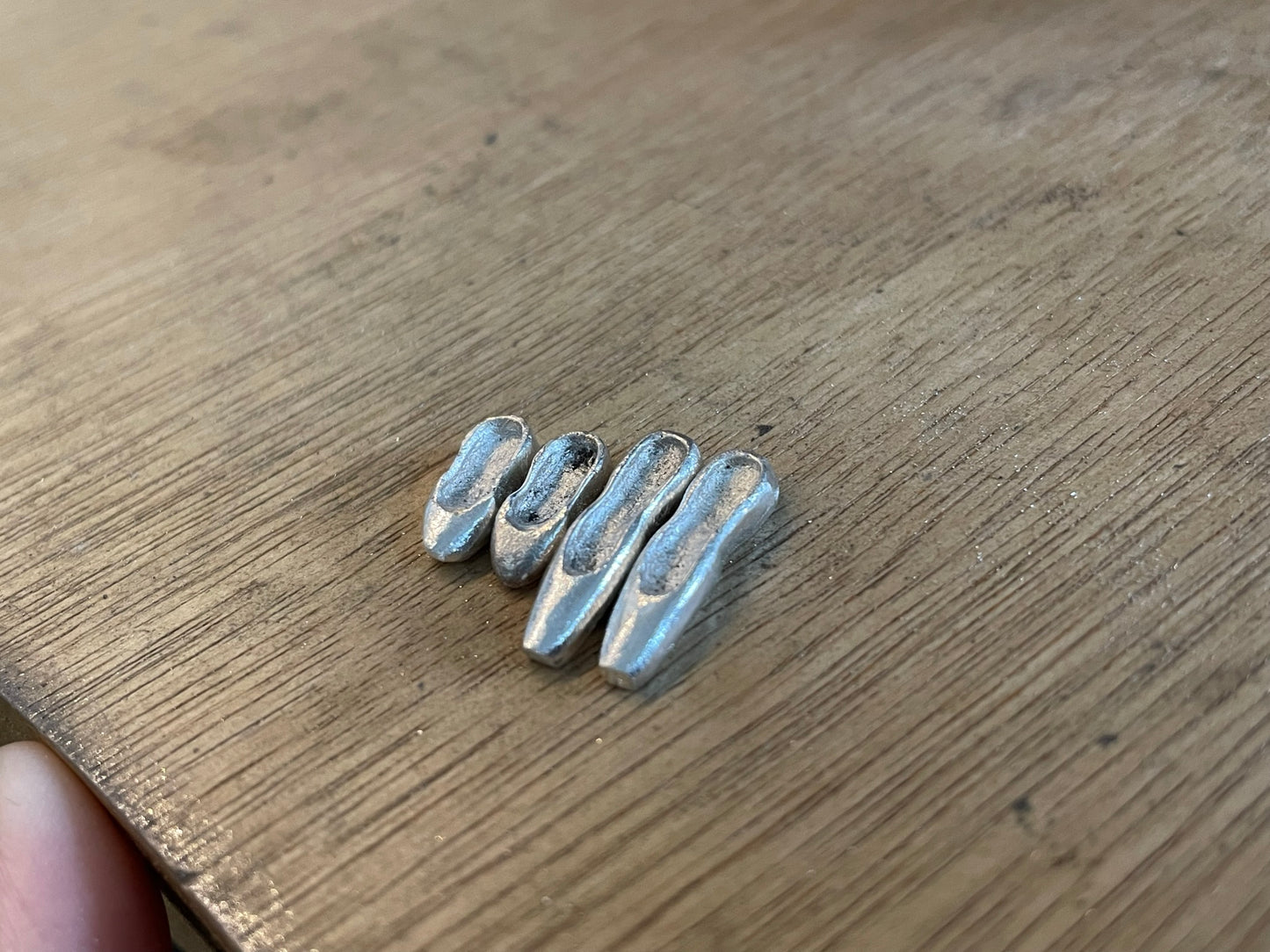 Silver Baby Ballet Shoes image 10