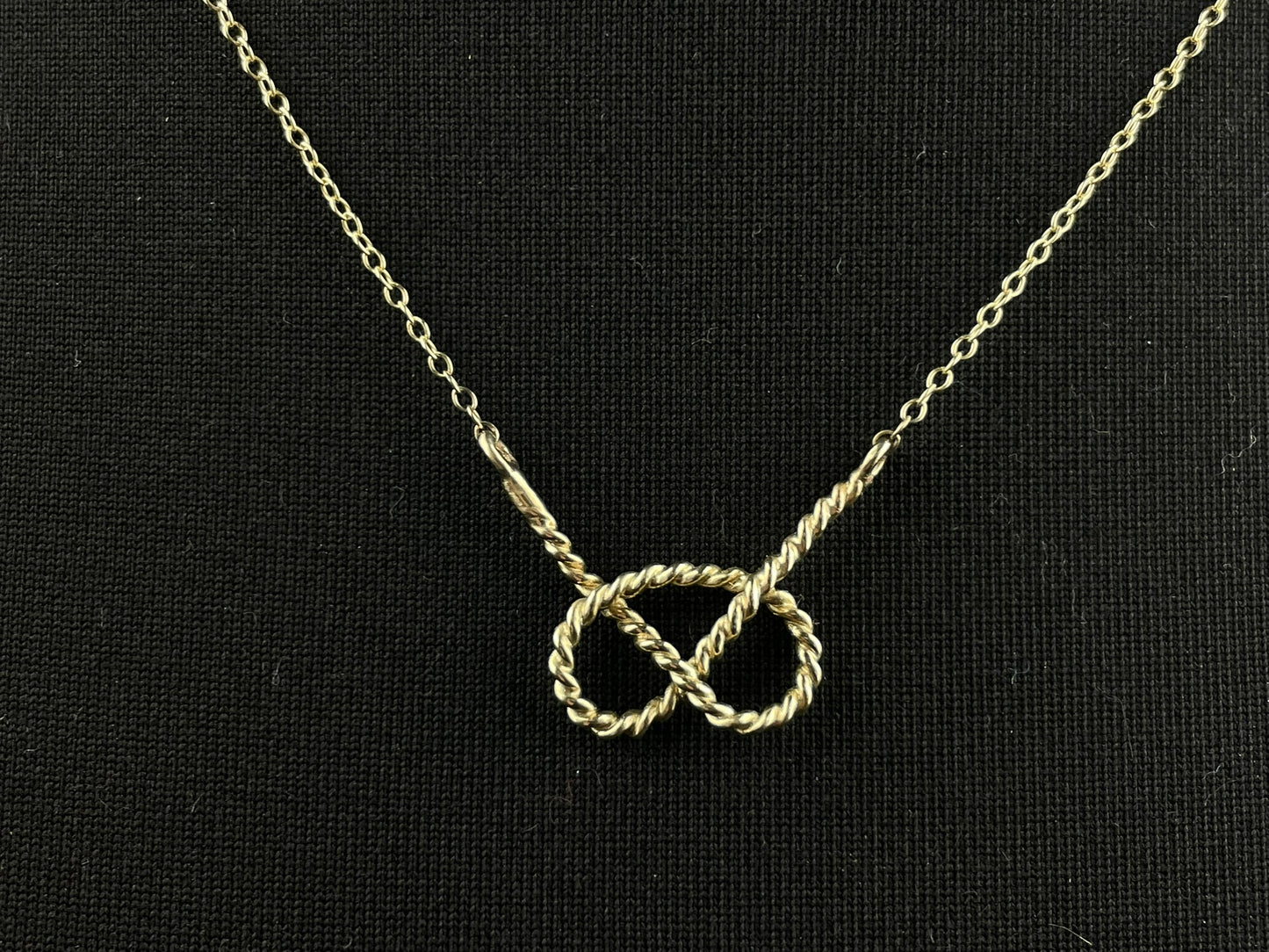 9ct Gold Stafford Knot Necklace