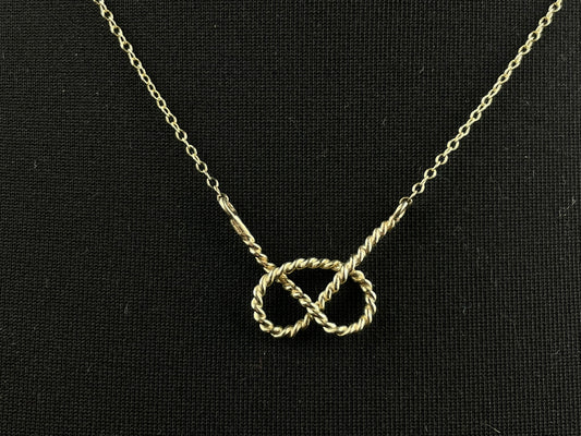 9ct Gold Stafford Knot Necklace