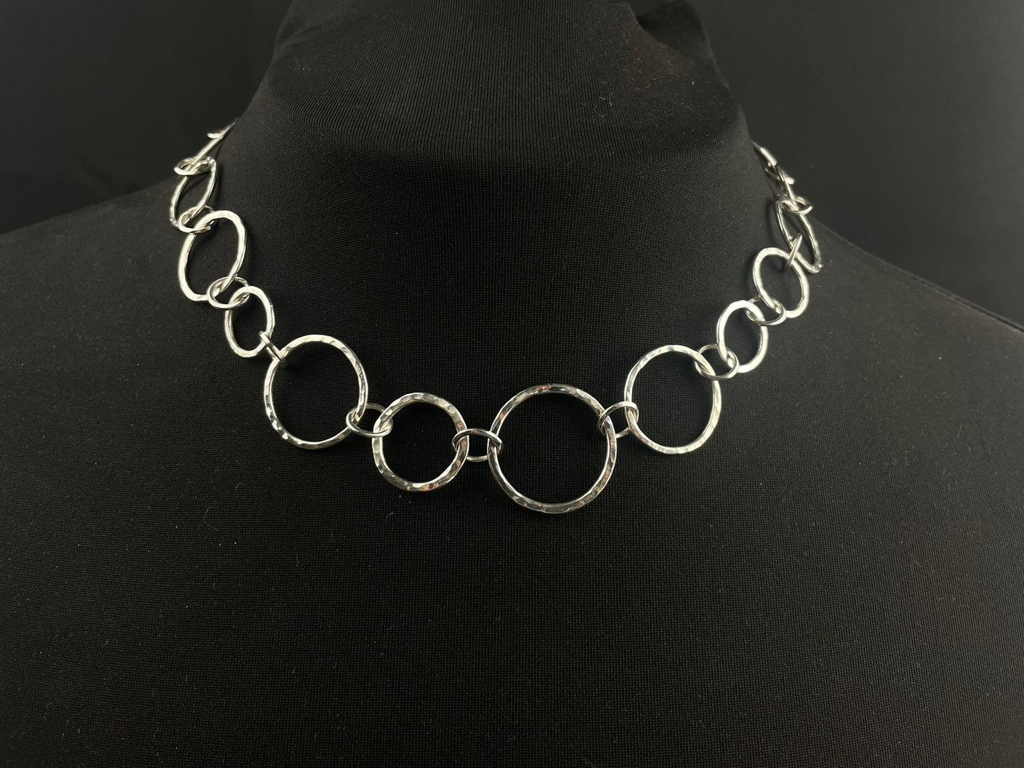 The Ultimate Hammered Ring Necklace!