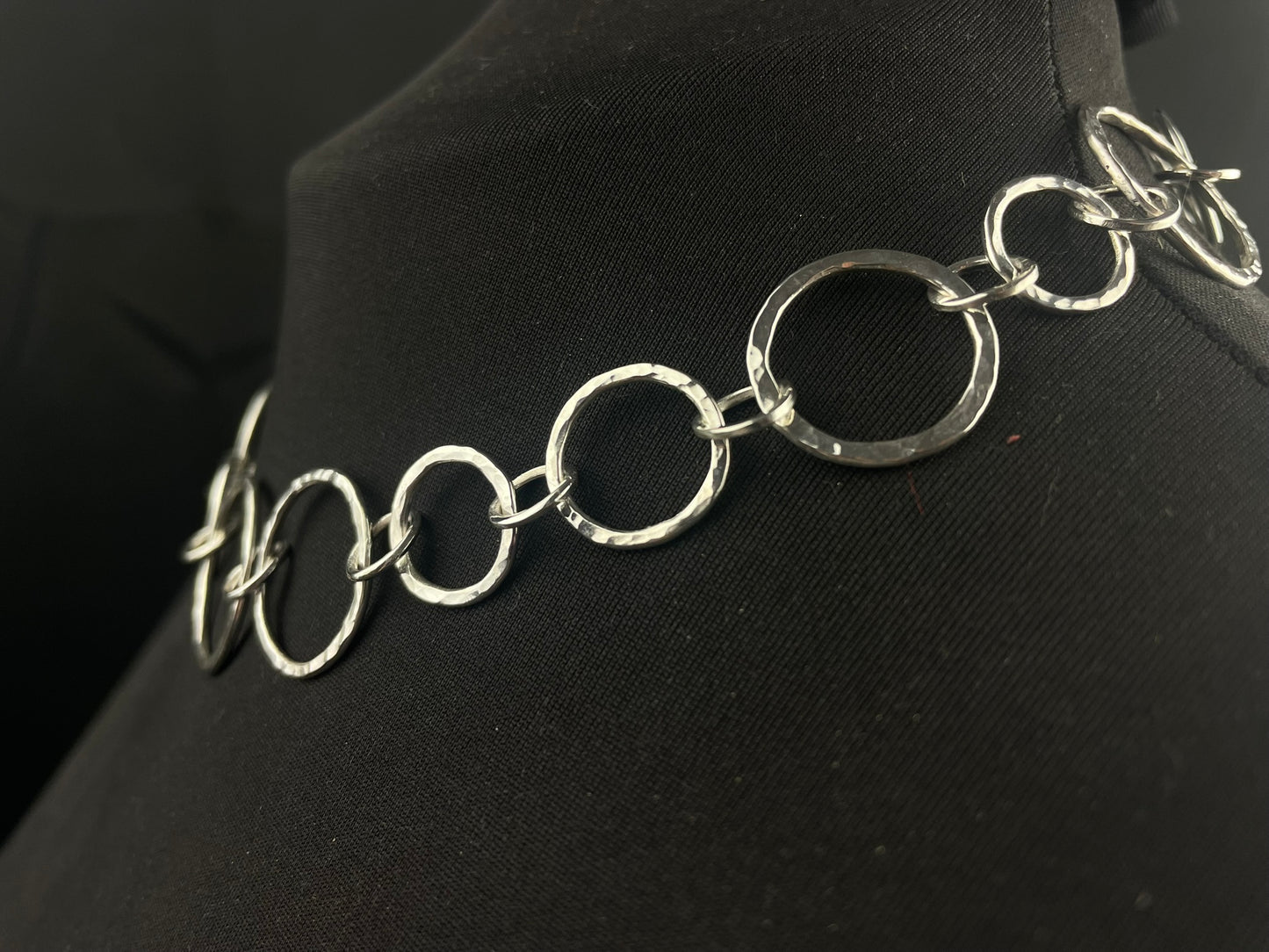 The Ultimate Hammered Ring Necklace!