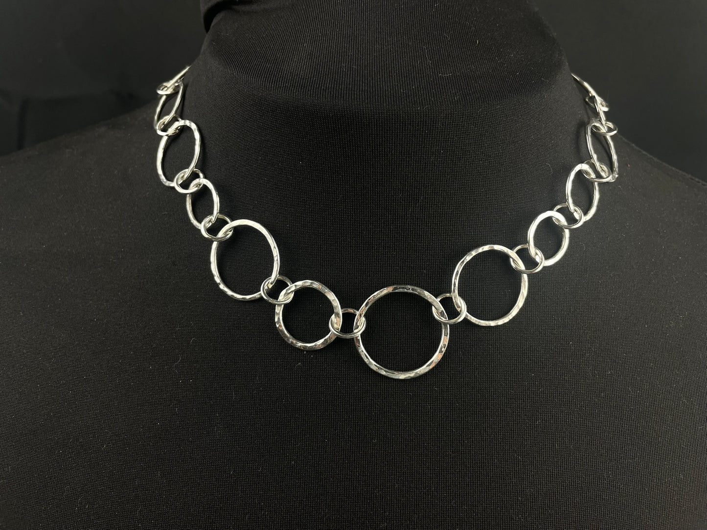The Ultimate Hammered Ring Necklace!