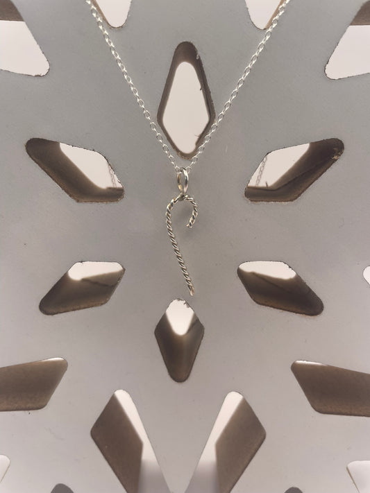 Contemorary Candy Cane Necklace