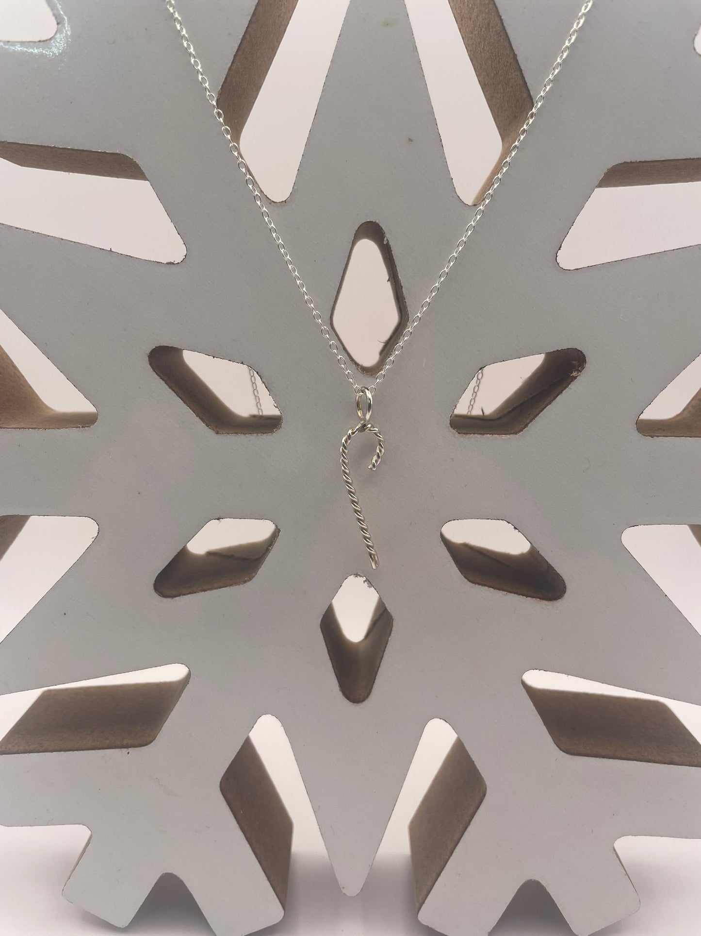 Contemorary Candy Cane Necklace