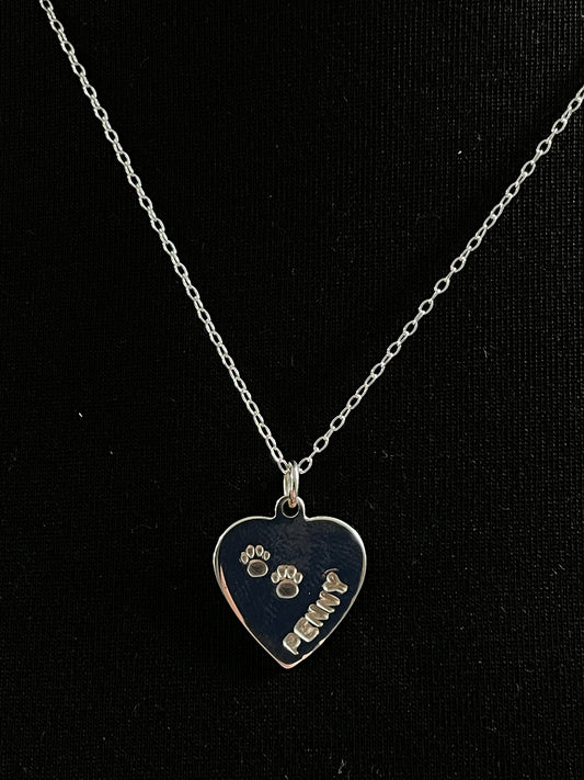 Paw Print on my Heart