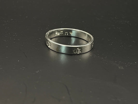 Paw Prints on My Heart Ring