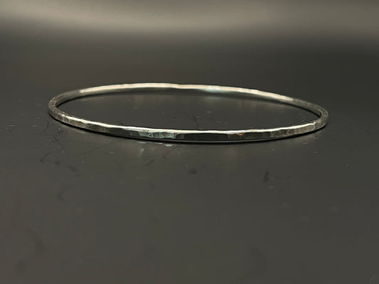 Hammered Circle Bangle