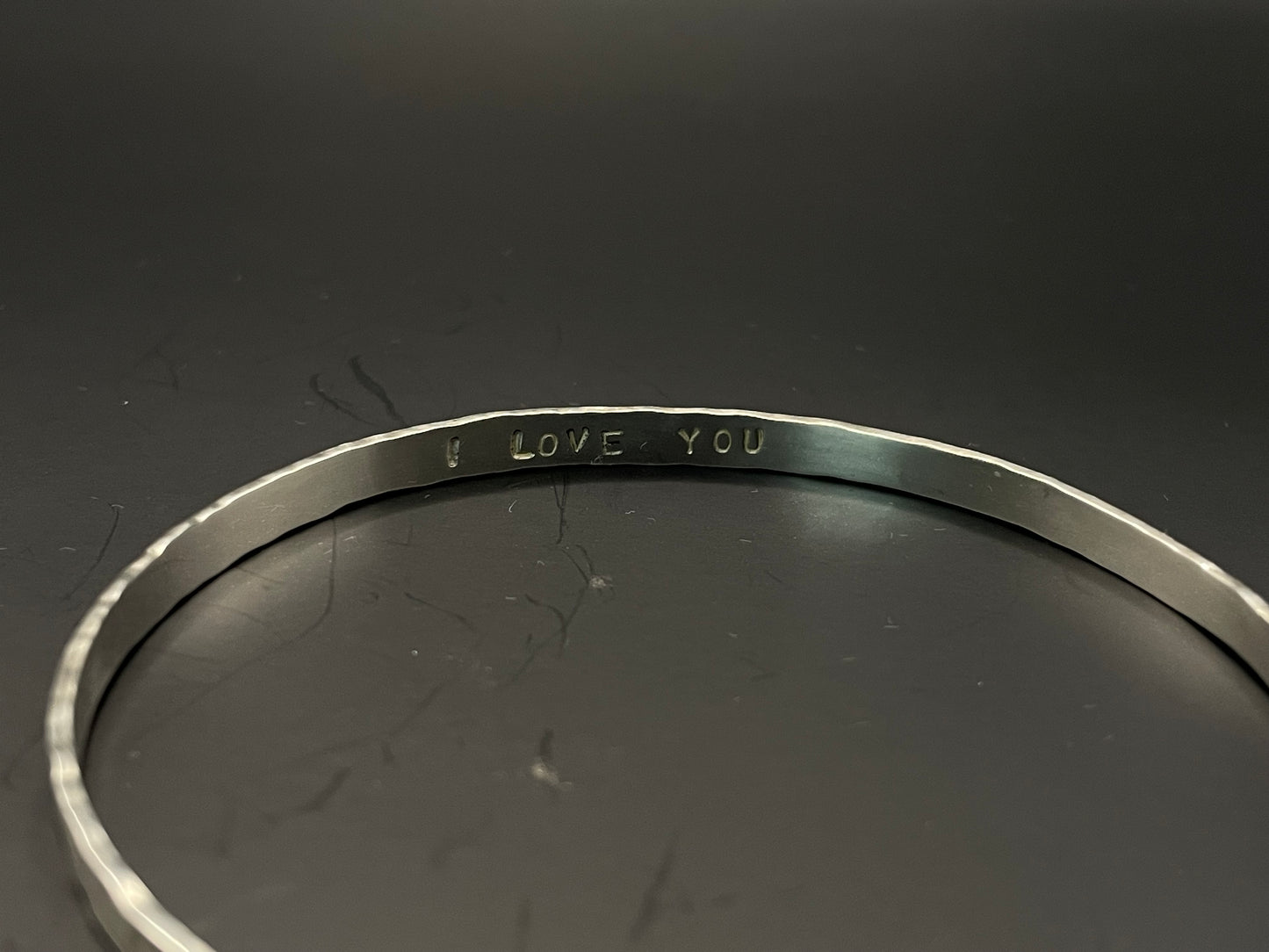 Love You to Infinity and Beyond Bangle