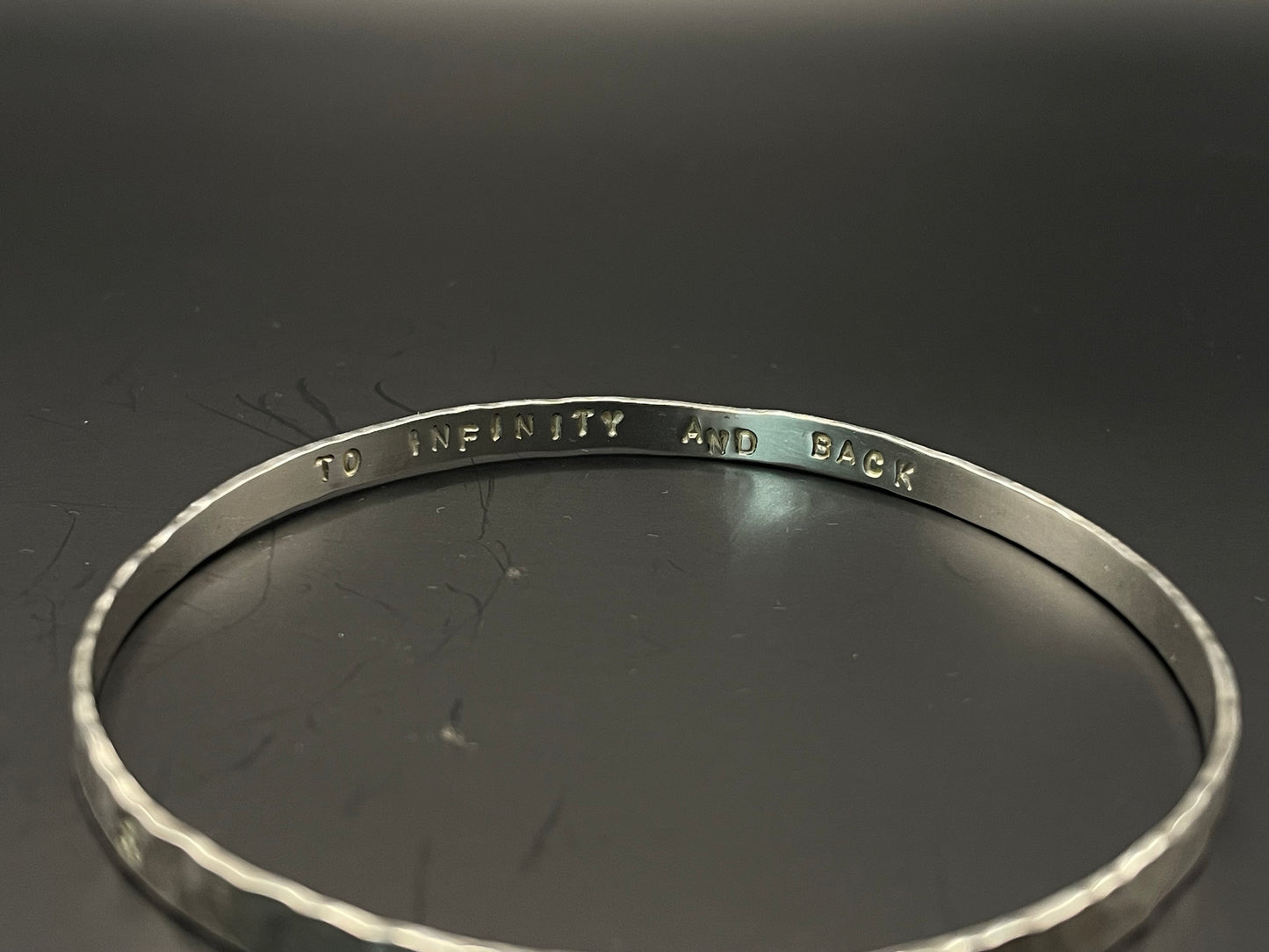 Love You to Infinity and Beyond Bangle