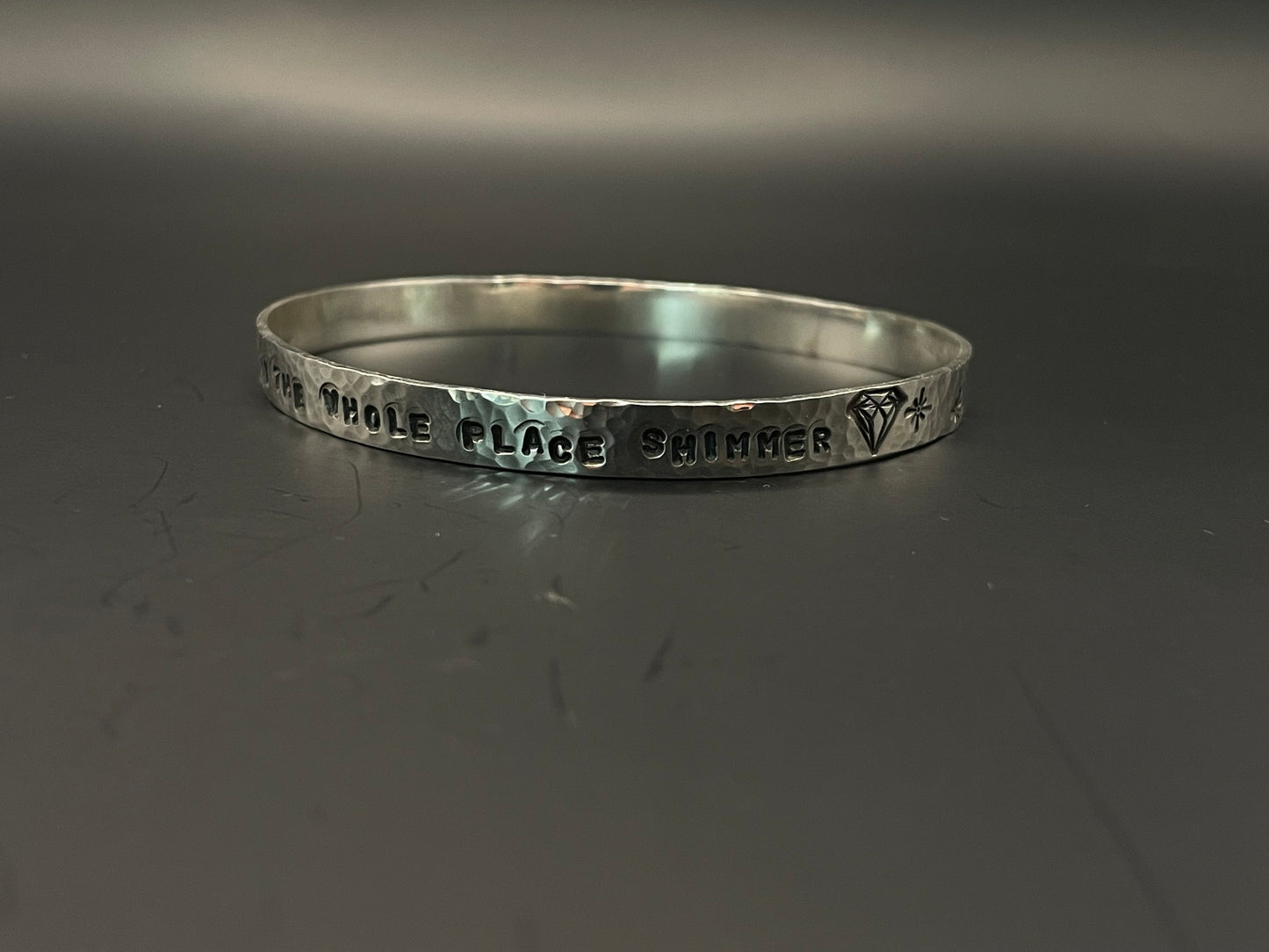 Make The Whole Place Shimmer Bangle