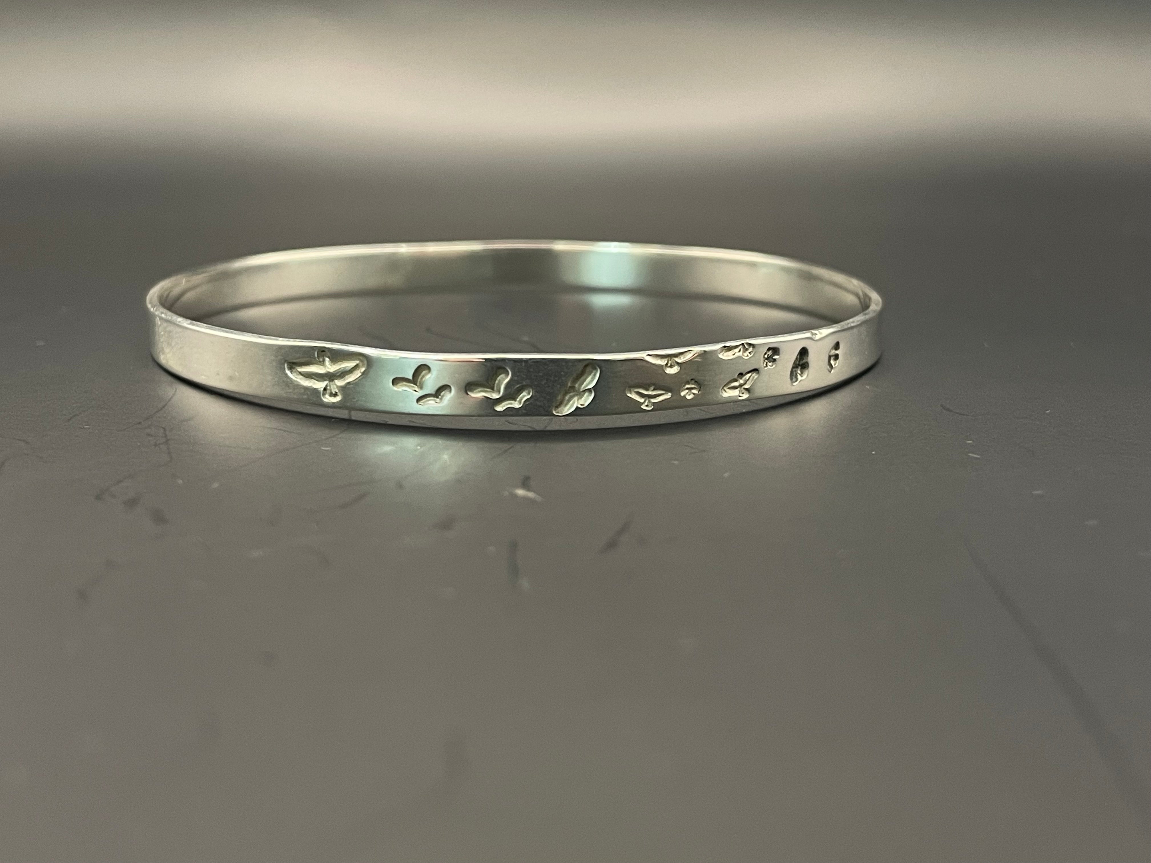 Fly Away With Me Bangle – The Courtyard Workshop