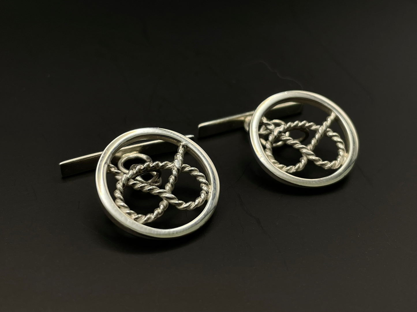 Stafford Knot Large Cuff-links