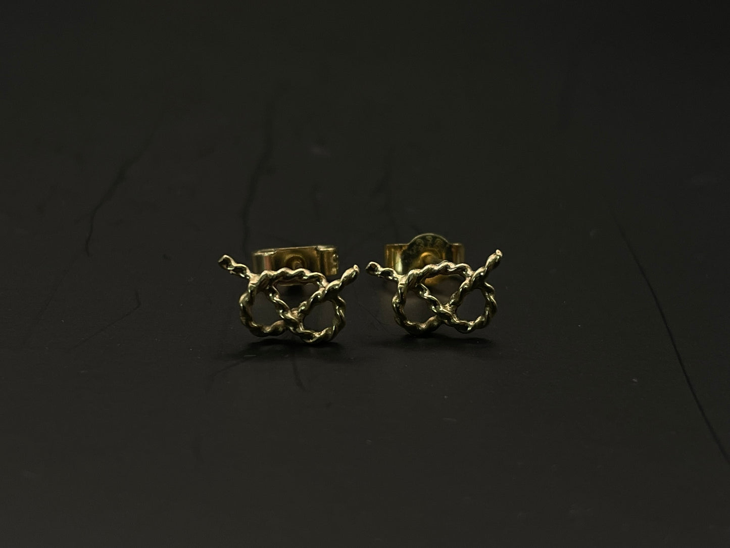 9ct Gold Stafford Knot Earrings