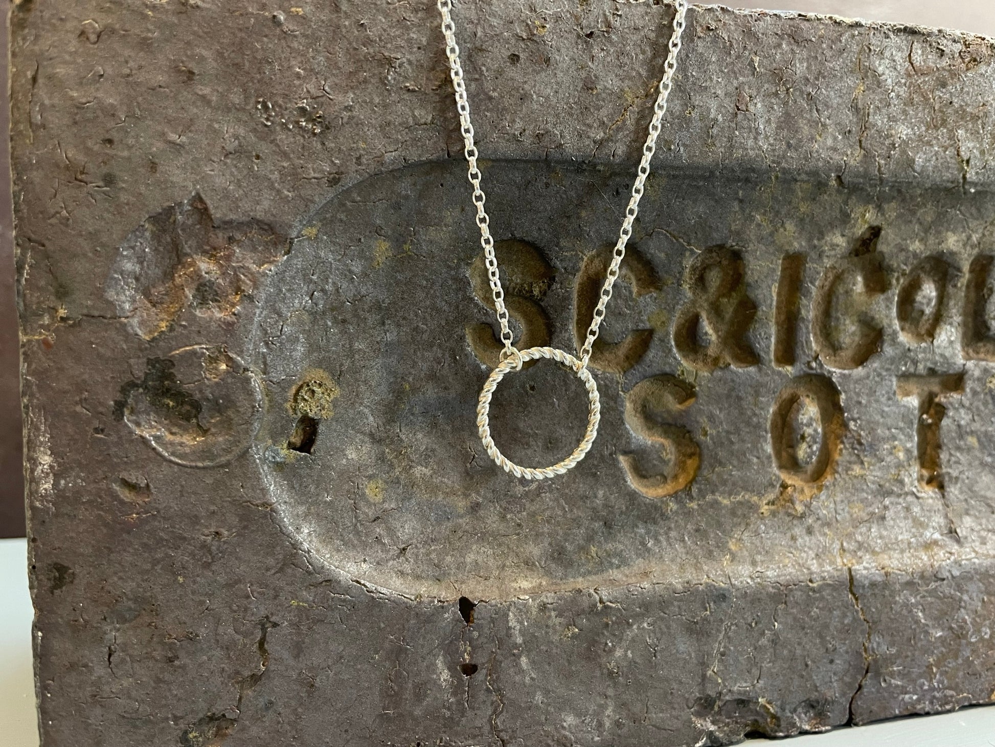 Rope Circle Necklace image 6